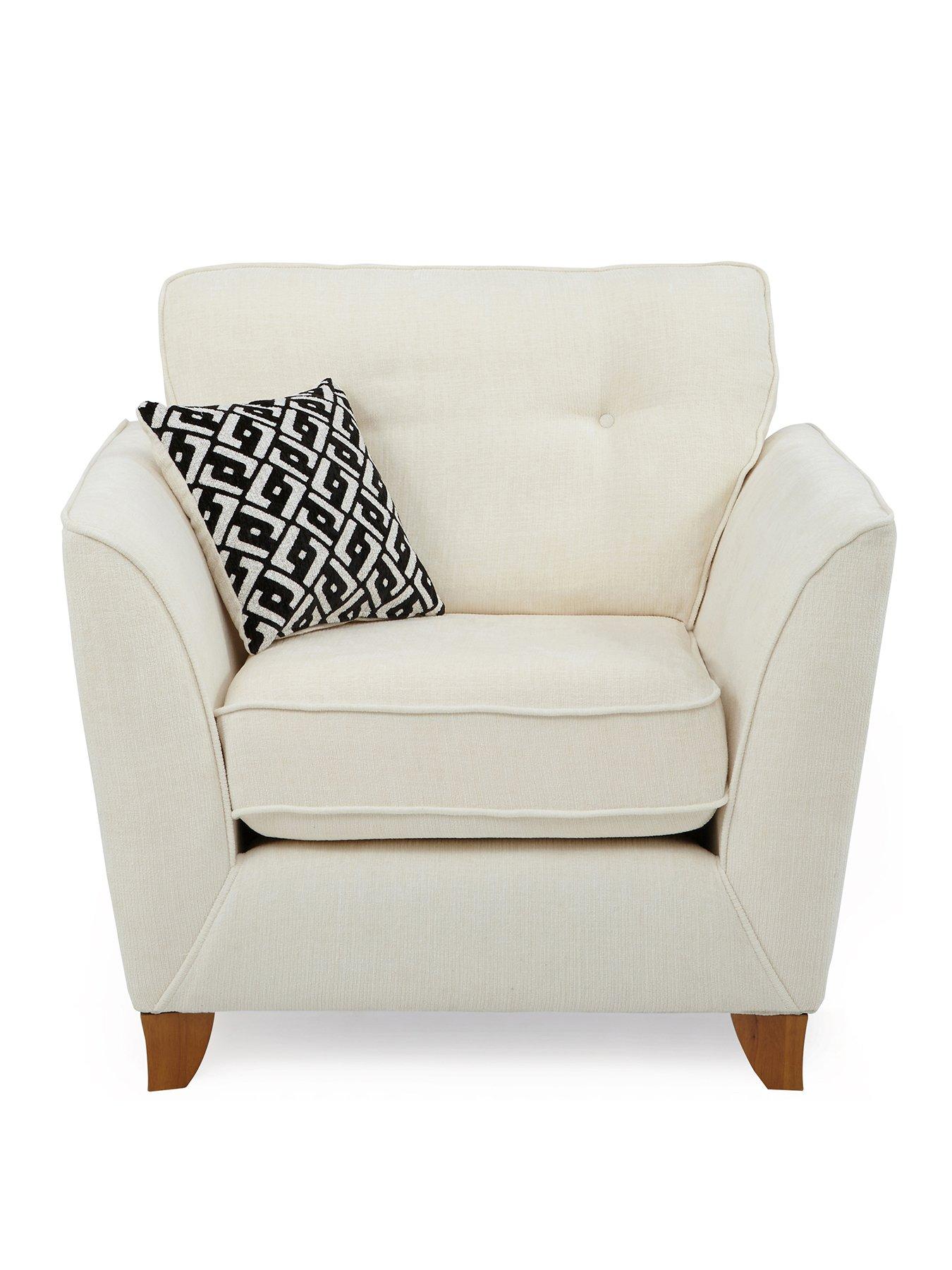 Image 2 of 6 of Very Home Cullen Standard Back Fabric Armchair&nbsp;- Made in the UK