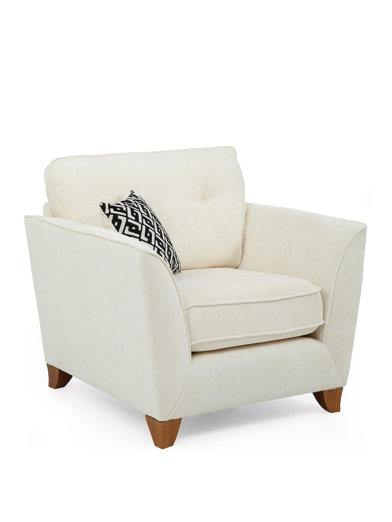 Image 3 of 6 of Very Home Cullen Standard Back Fabric Armchair&nbsp;- Made in the UK