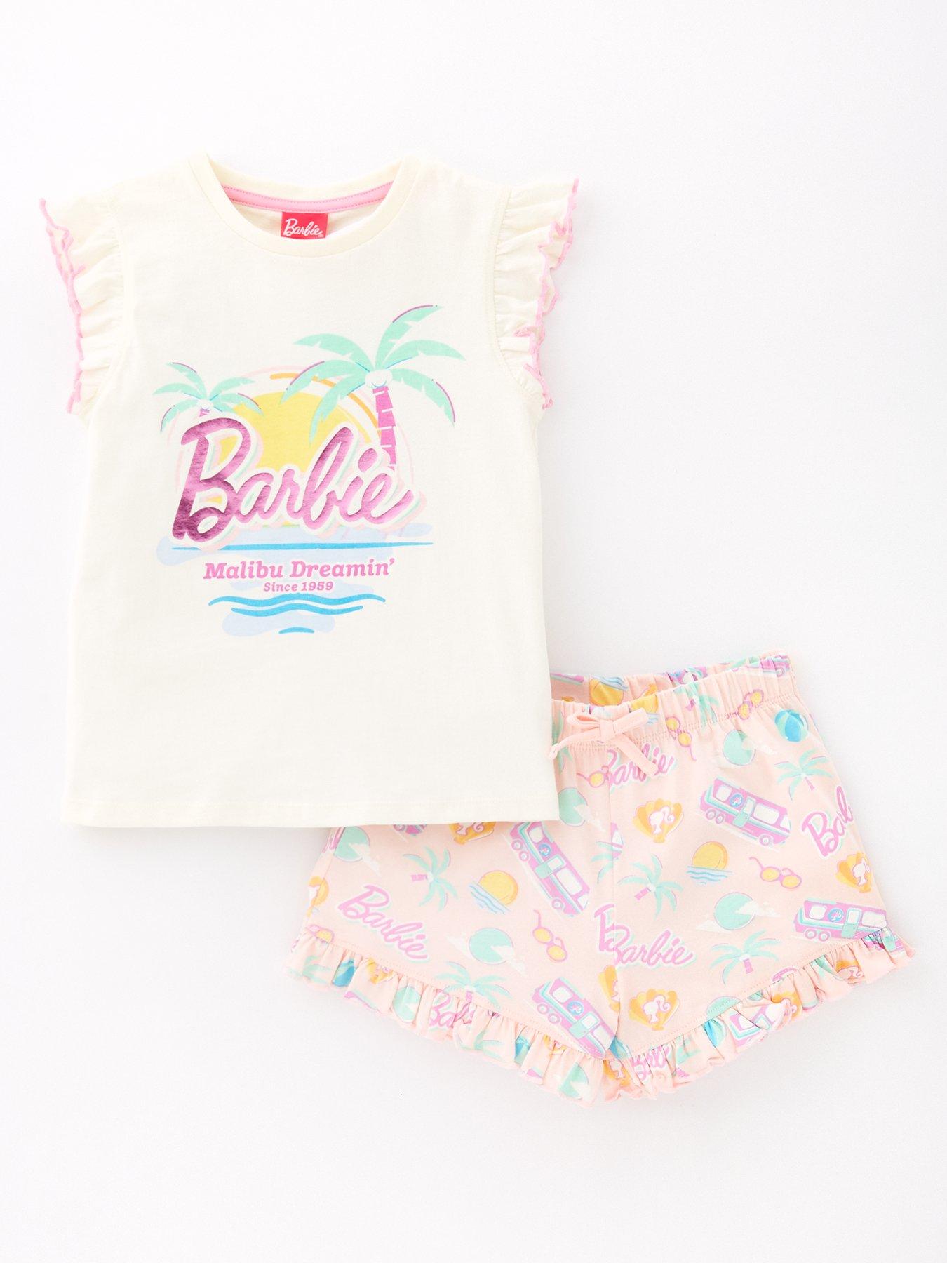 undefined Malibu Dreamin Shortie Pyjamas - Blue