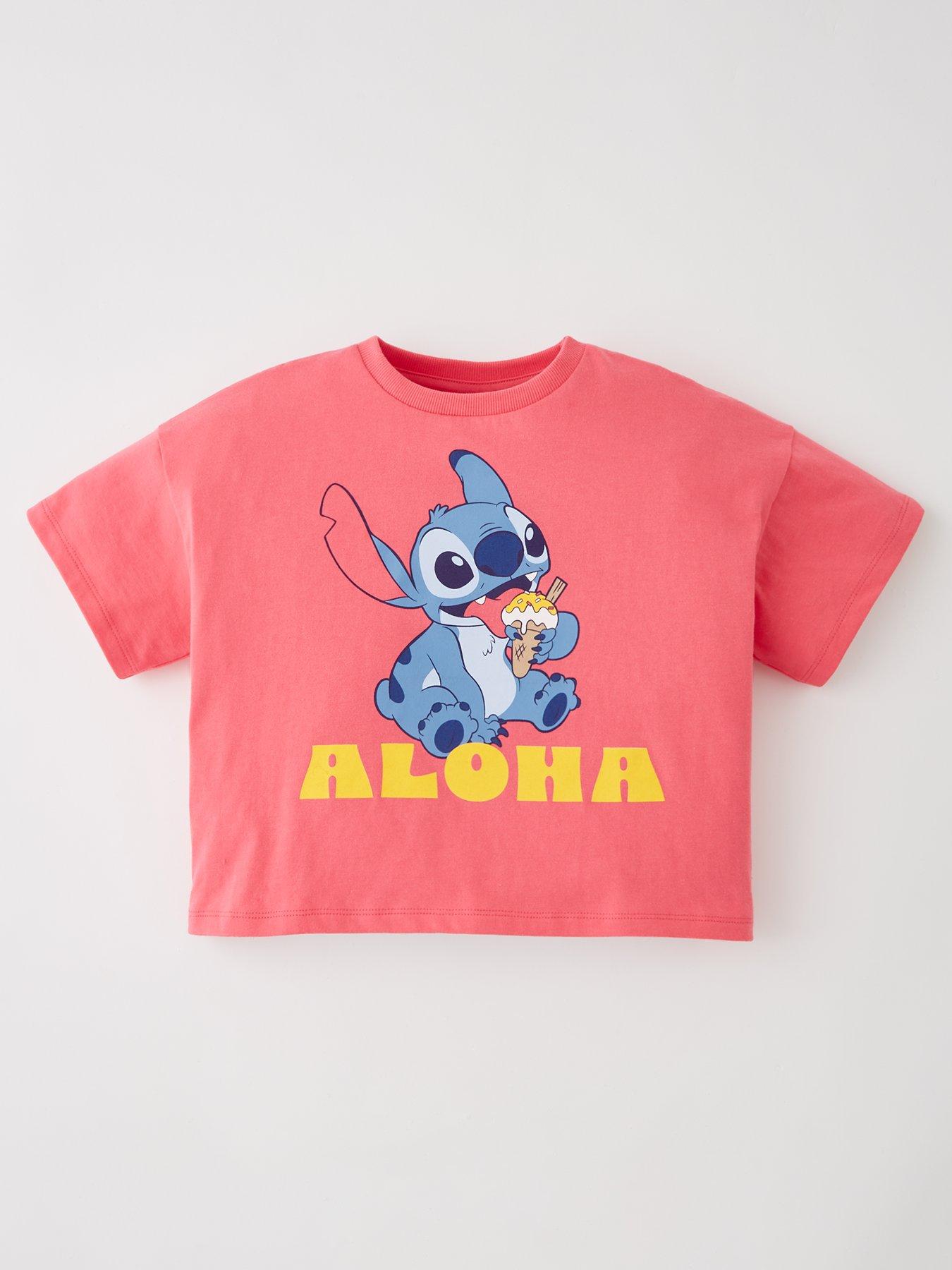 disney-lilo-stitch-aloha-short-sleeve-t-shirt-pink