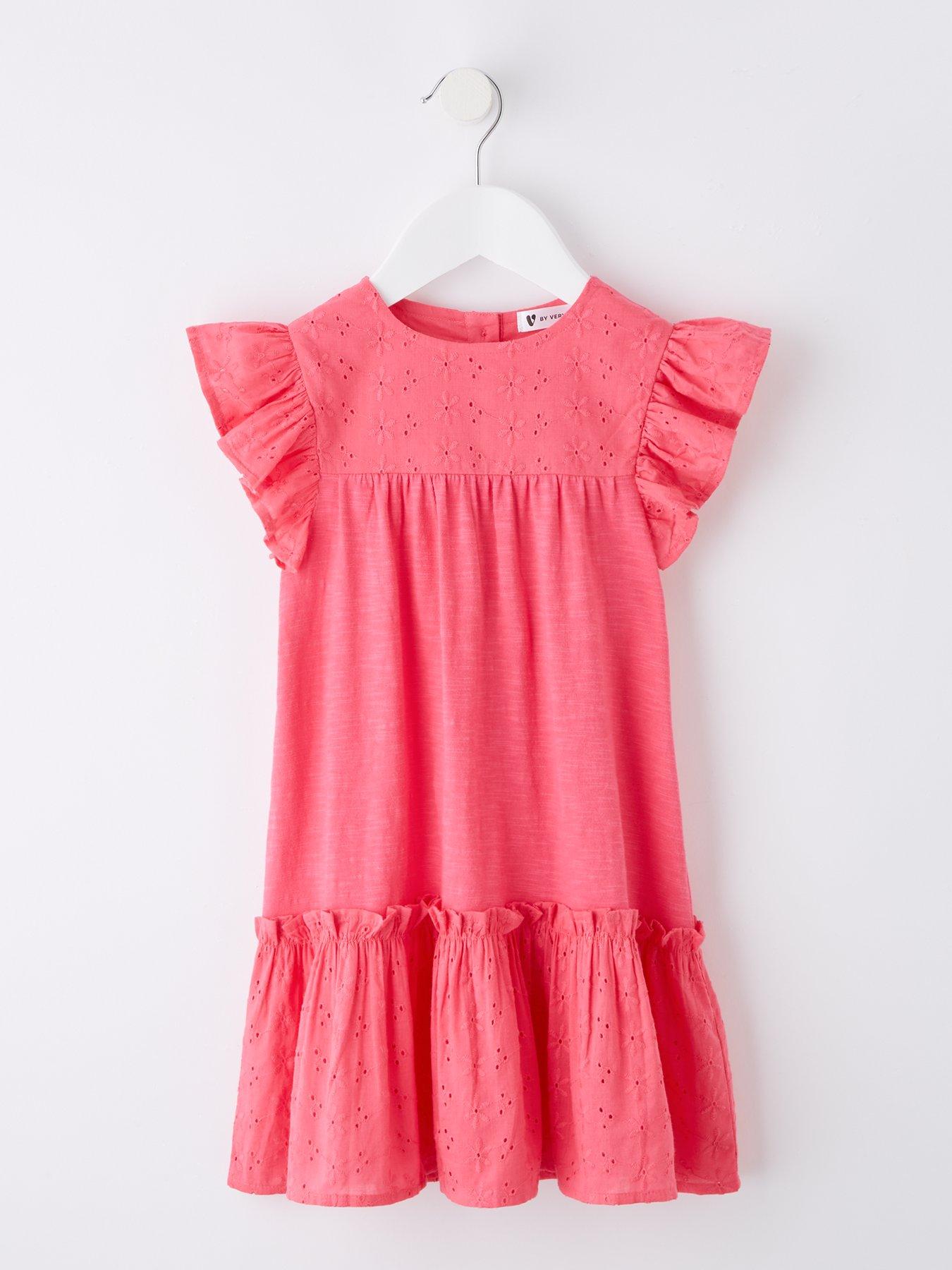 mini-v-by-very-girls-slub-jersey-broderie-trim-dress-pink