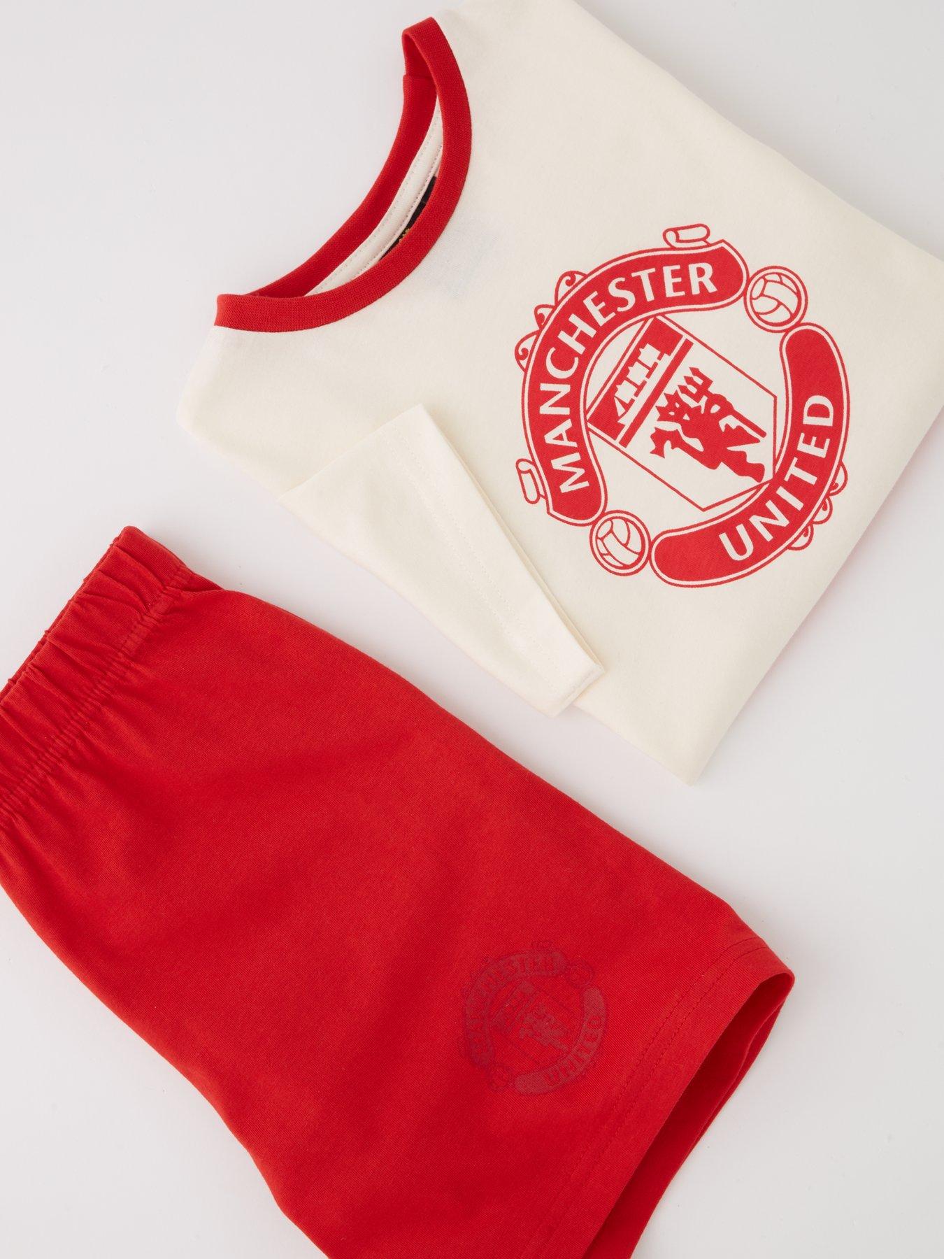  image of manchester-united-football-club-short-pyjama-set