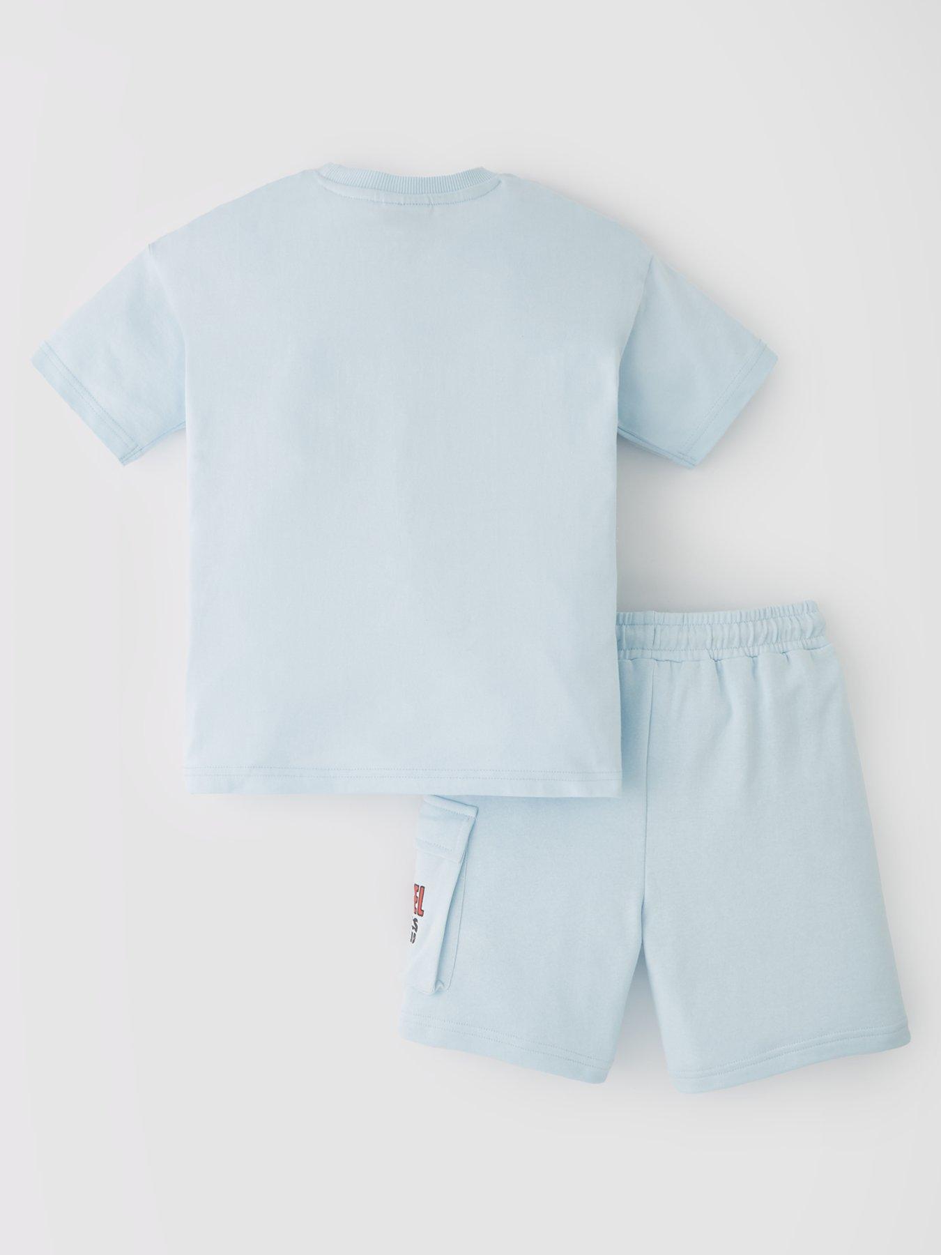  image of marvel-top-and-sweat-shorts-set-multi
