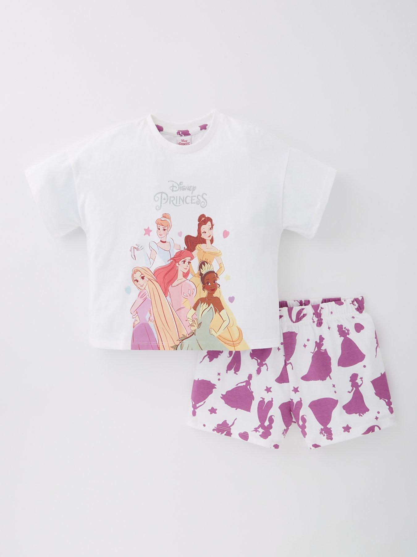 disney-princess-shorts-pyjama-set-purple
