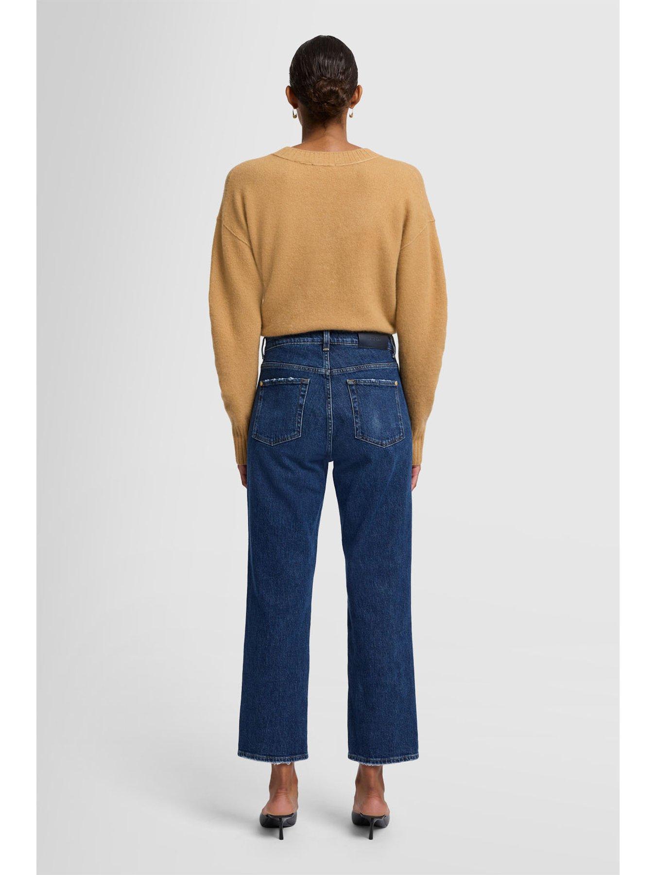  image of 7-for-all-mankind-logan-stovepipe-cropped-straight-jean-dark-blue