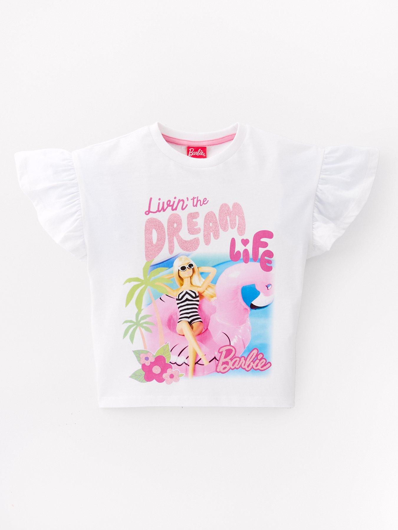barbie-livin-the-dream-life-t-shirt-white