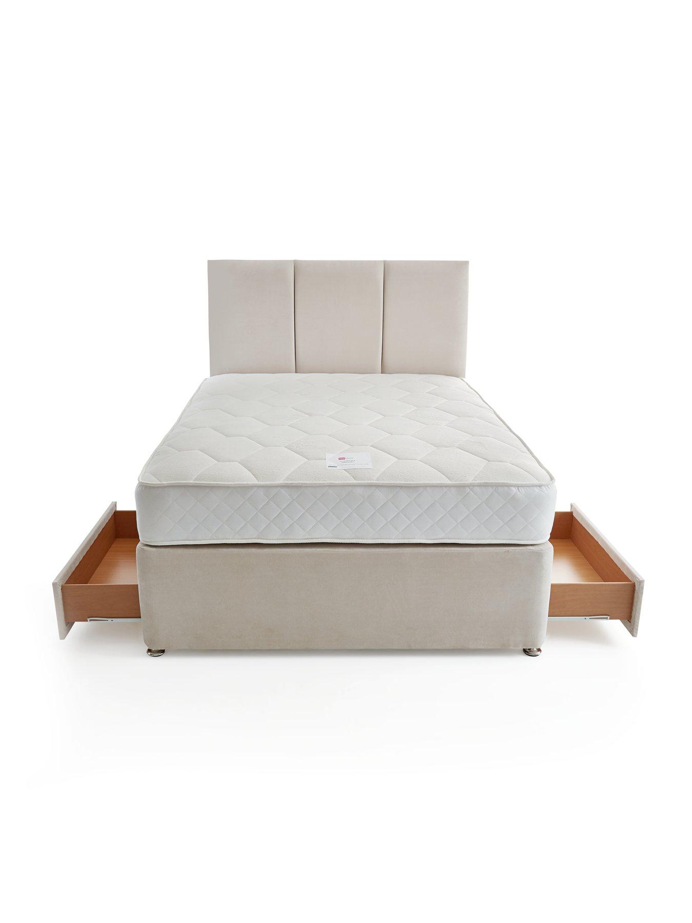 Image 4 of 6 of The Very Collection Sheridan Divan Base, Comfort Memory&nbsp;Mattress and Headboard - FSC&reg; Certified