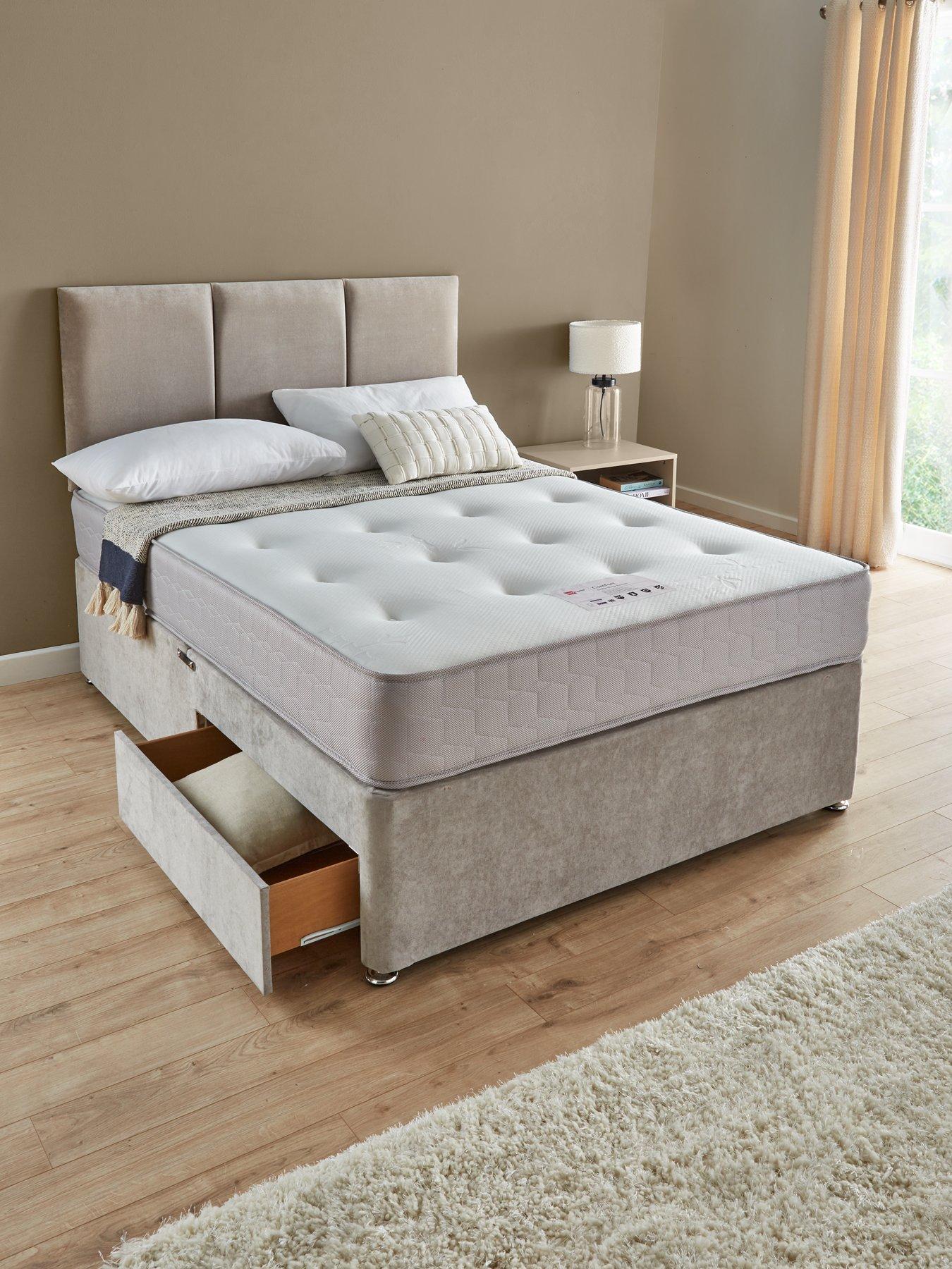 The Very Collection Sheridan Divan Base, Comfort Mattress and Headboard - FSC® Certified