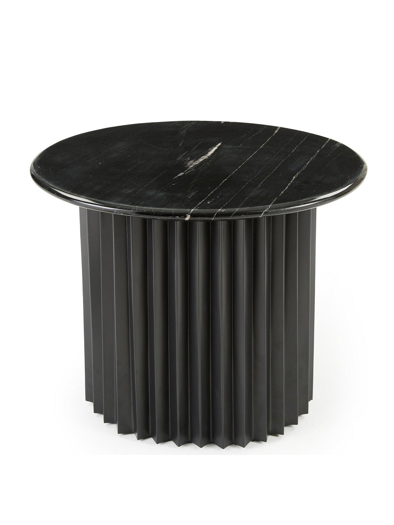 stillFront image of very-home-pillar-side-table-black