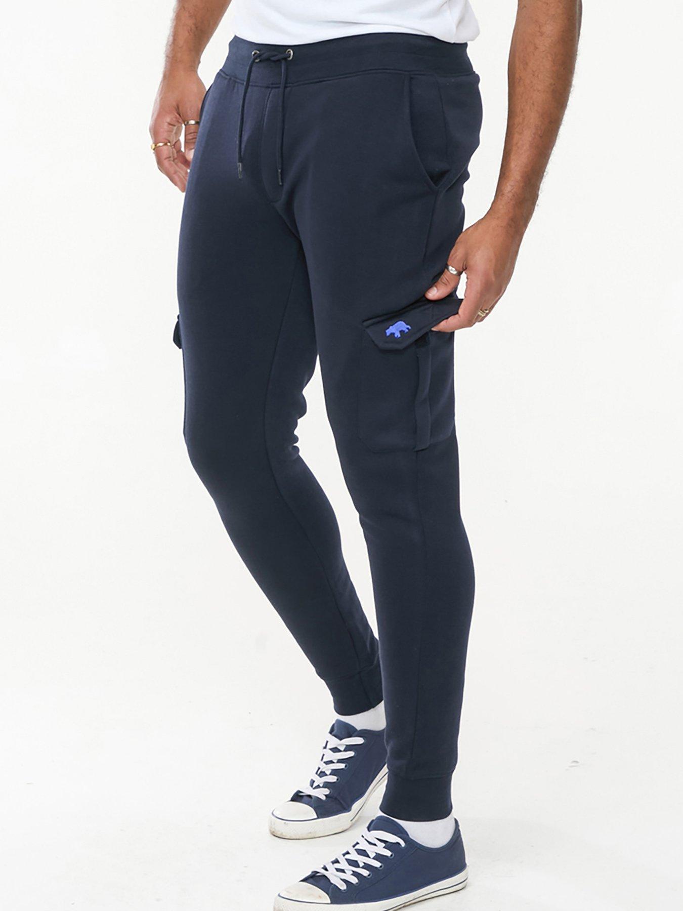 d555-tilden-cargo-pocket-cuffed-joggers-navy