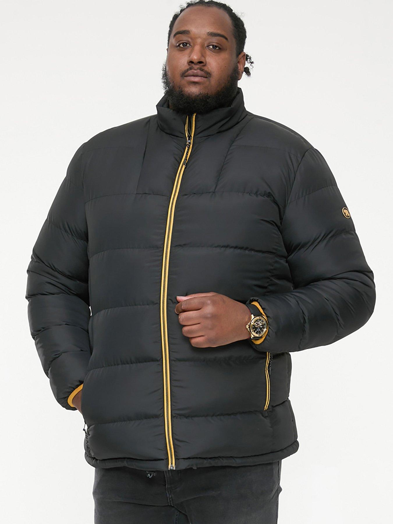D555 Cristiano Puffer Jacket -black