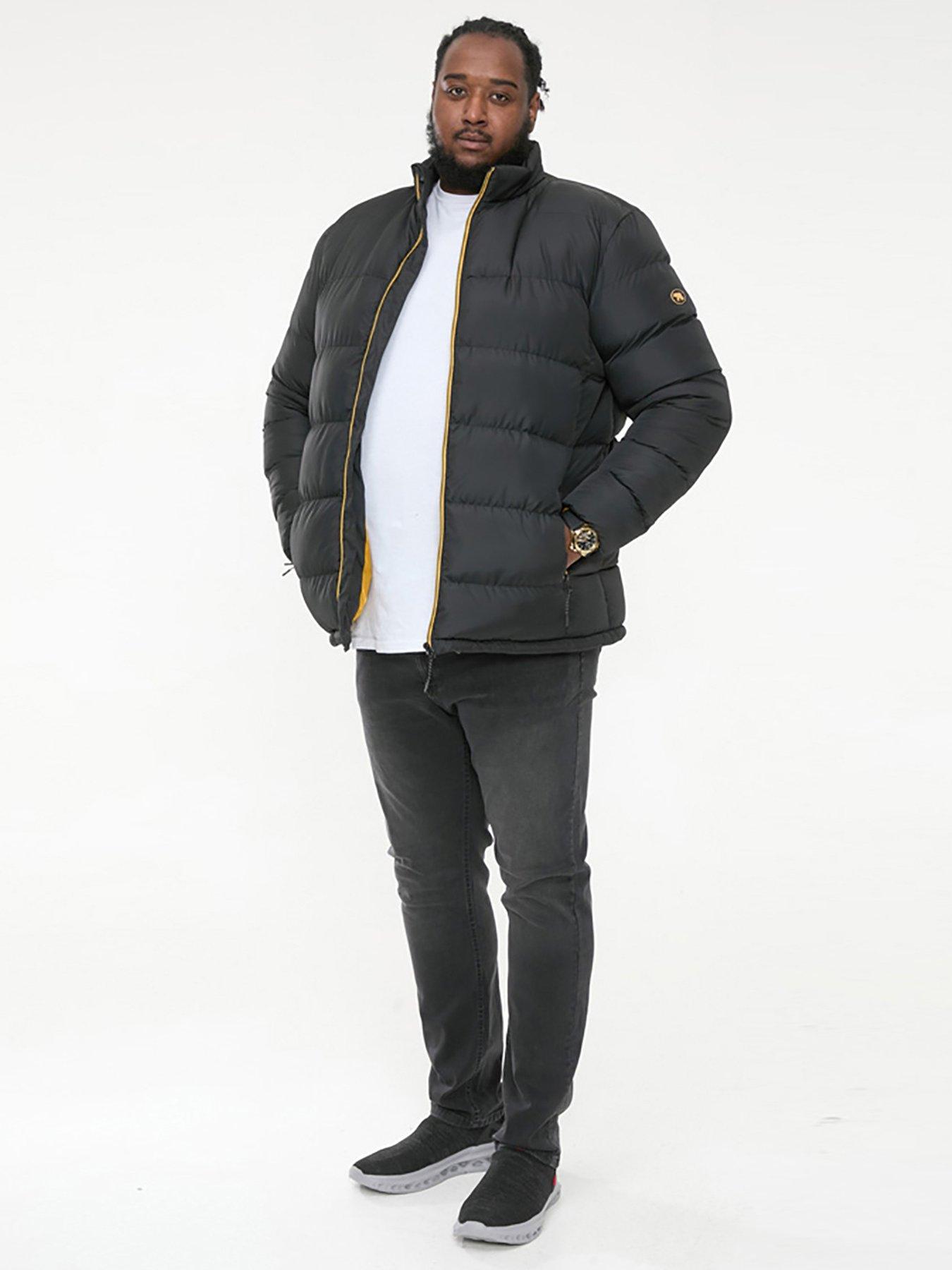  image of d555-cristiano-puffer-jacket--black