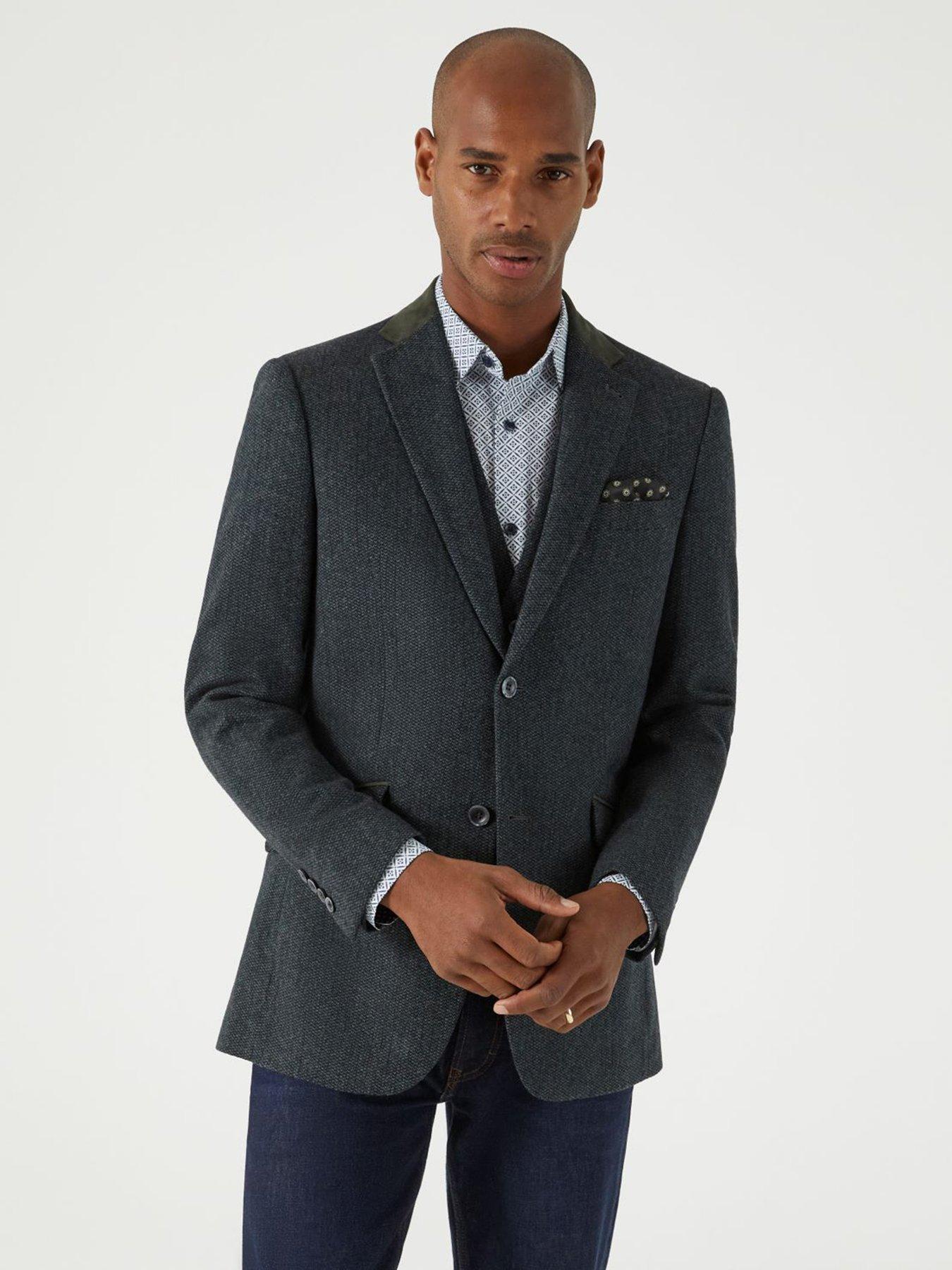 undefined Newsam Tailored Fit Suit Jacket