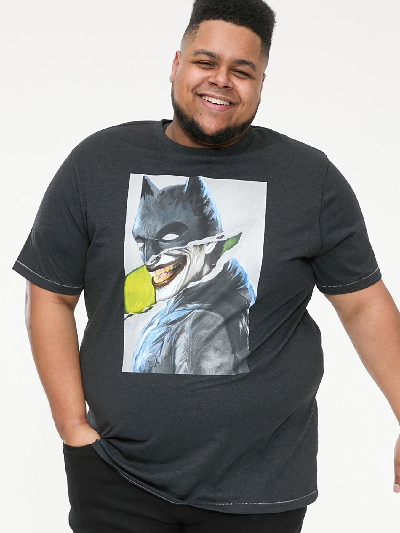 Image 1 of 4 of D555 Martin Official Batman/Joker T-Shirt - Black