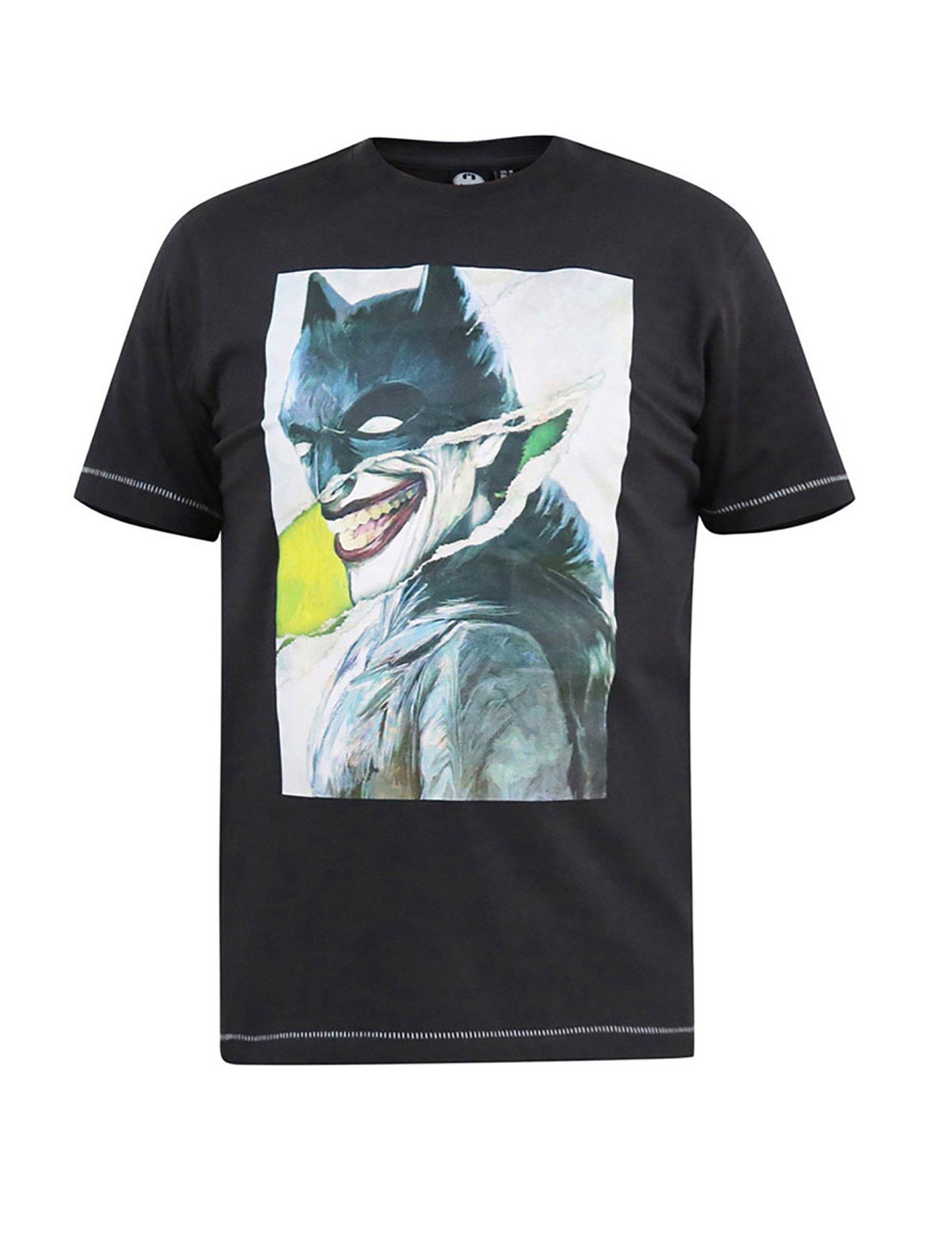 Image 3 of 4 of D555 Martin Official Batman/Joker T-Shirt - Black
