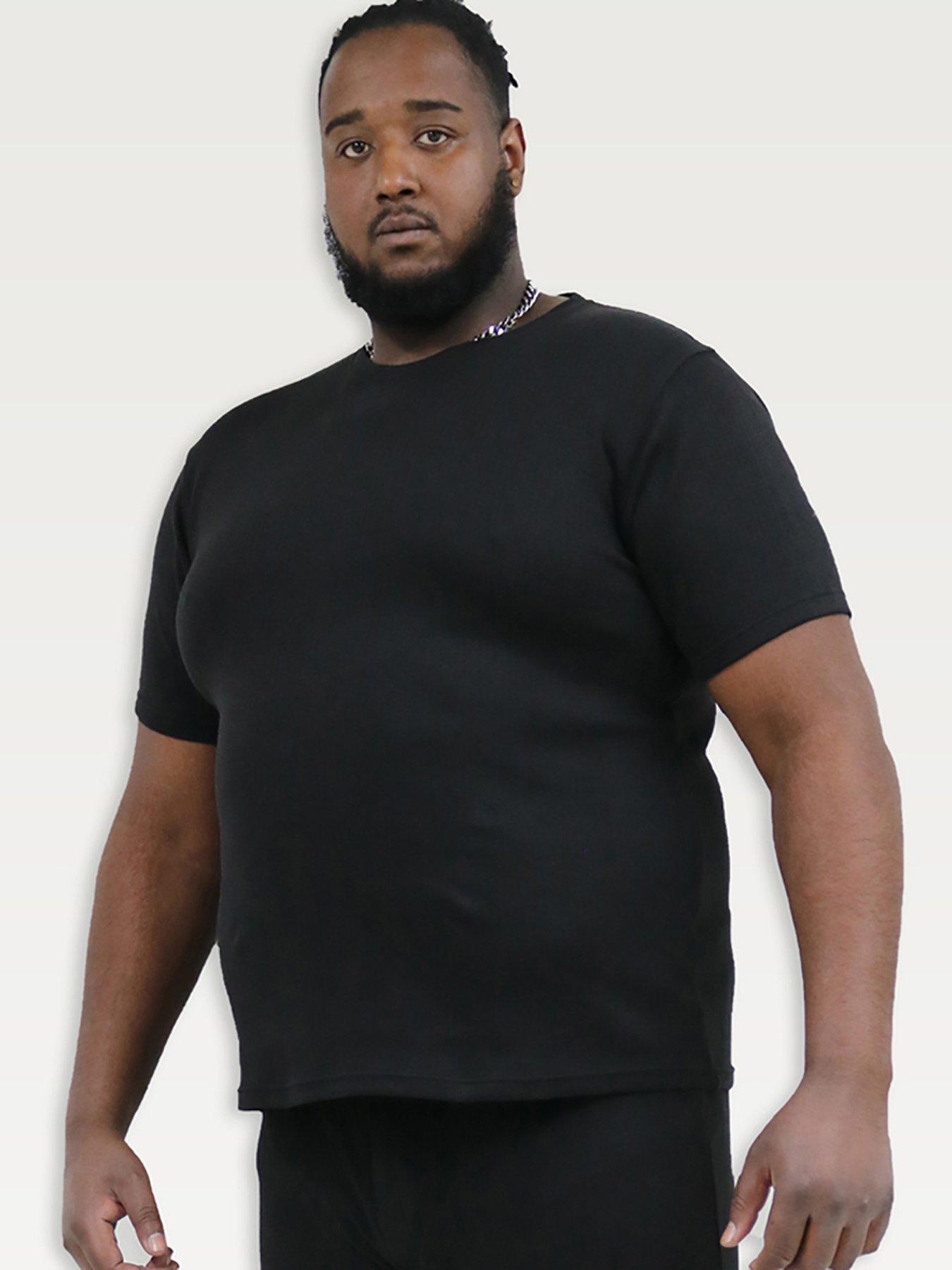 d555-motherwell-thermal-short-sleeve-t-shirt--black