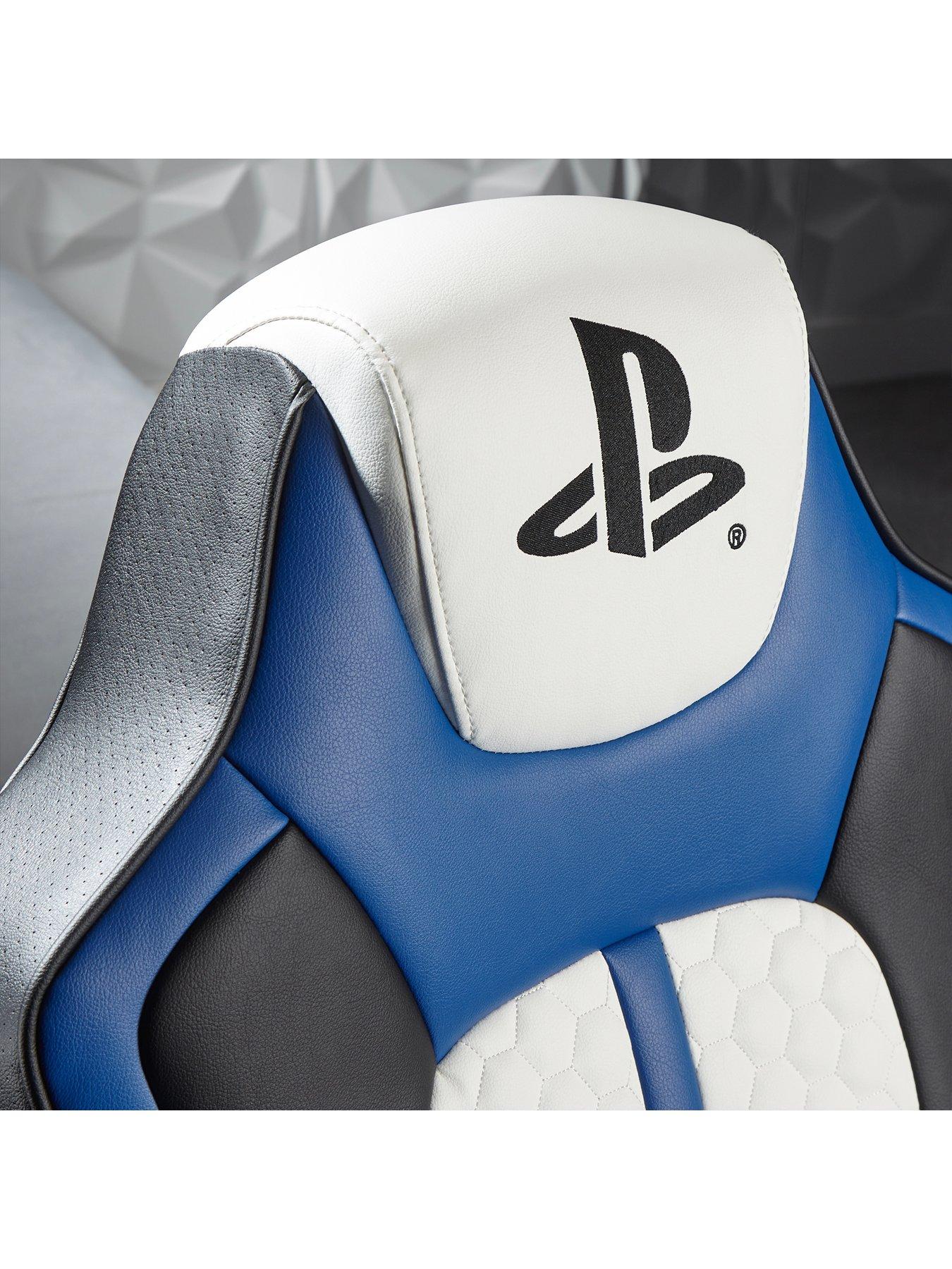 Image 3 of 6 of X Rocker XR Officially Licensed Playstation Legend 2.1 - WHITE/BLACK / BLUE