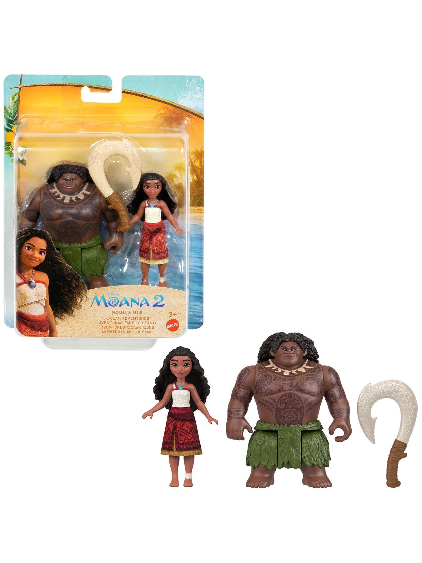 Disney Moana Moana Maui Ocean Adventures Small Doll Set