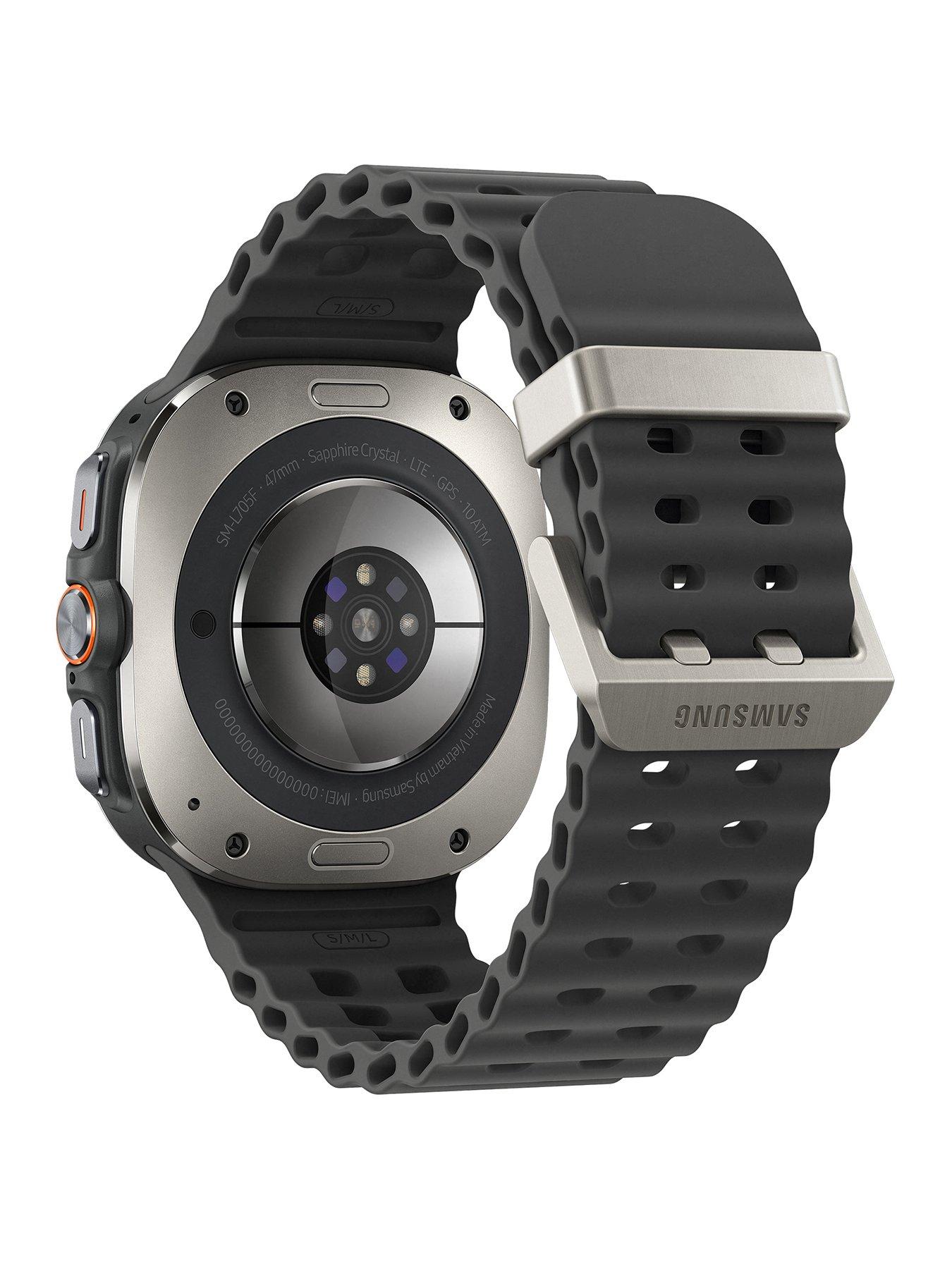  image of samsung-galaxy-watch-ultra-47mm-lte-titanium-with-buds3pro-white
