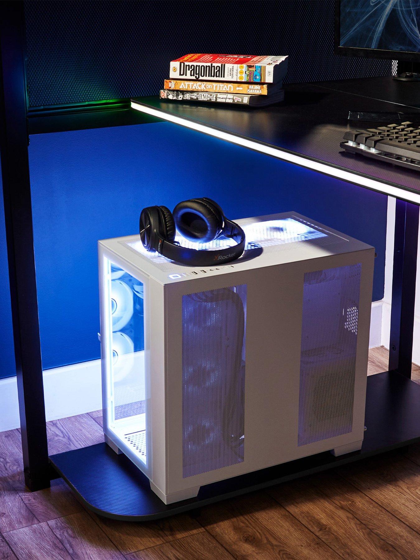  image of x-rocker-battle-bunk-rgb-sync-gaming-bed