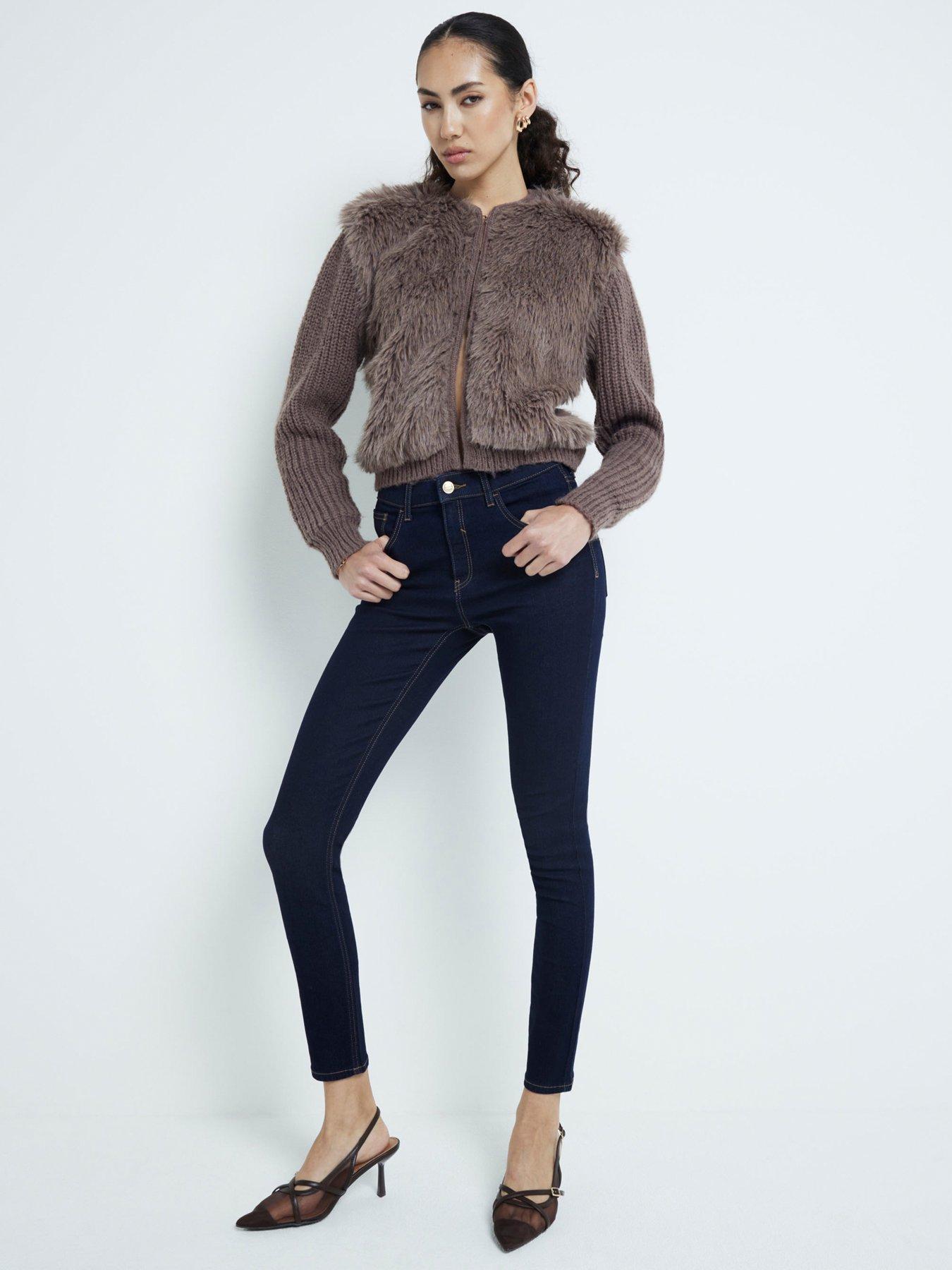 undefined Classic Mr Skinny Carrie - Dark Denim - Blue