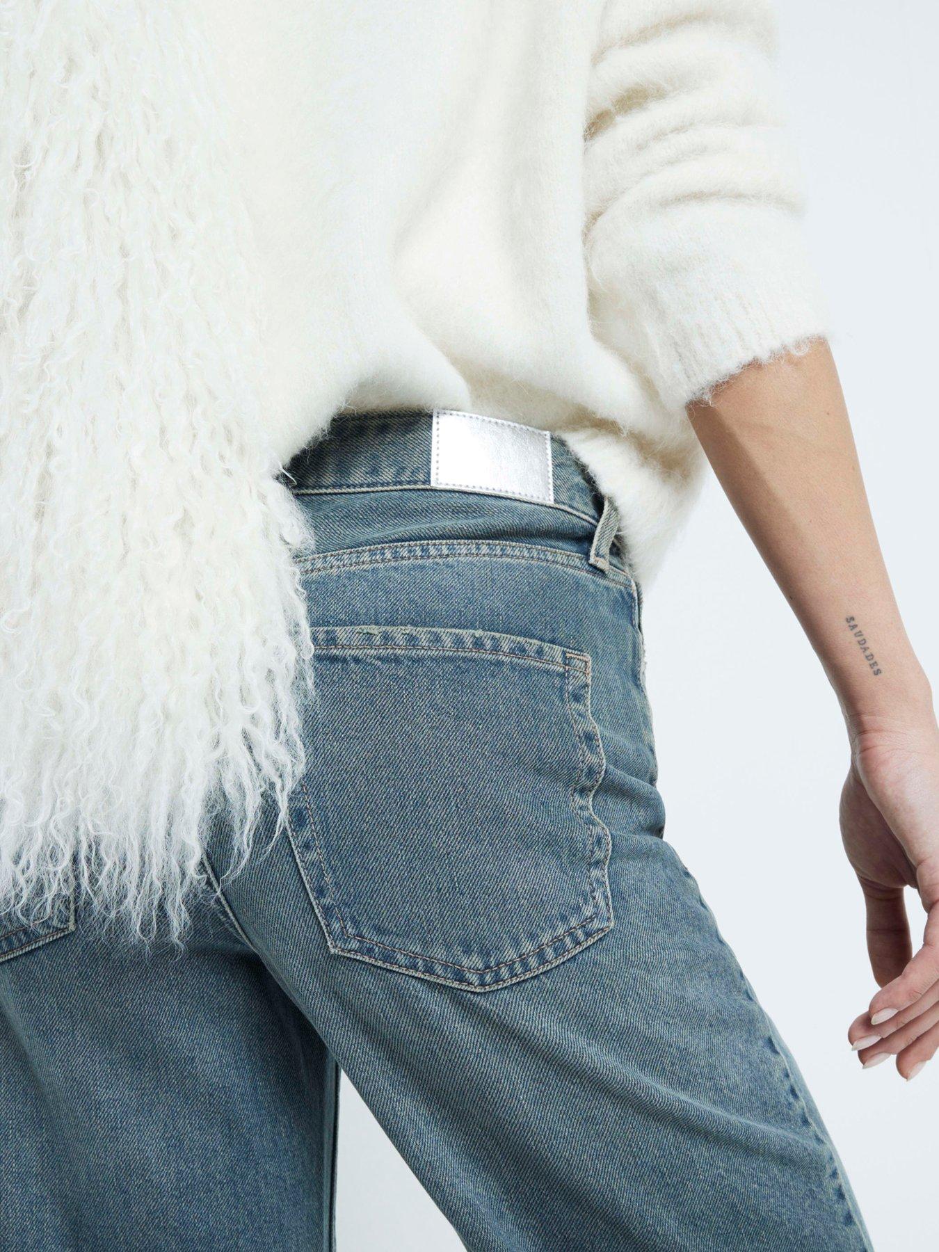  image of river-island-relaxed-straight-seaford-jeans-blue