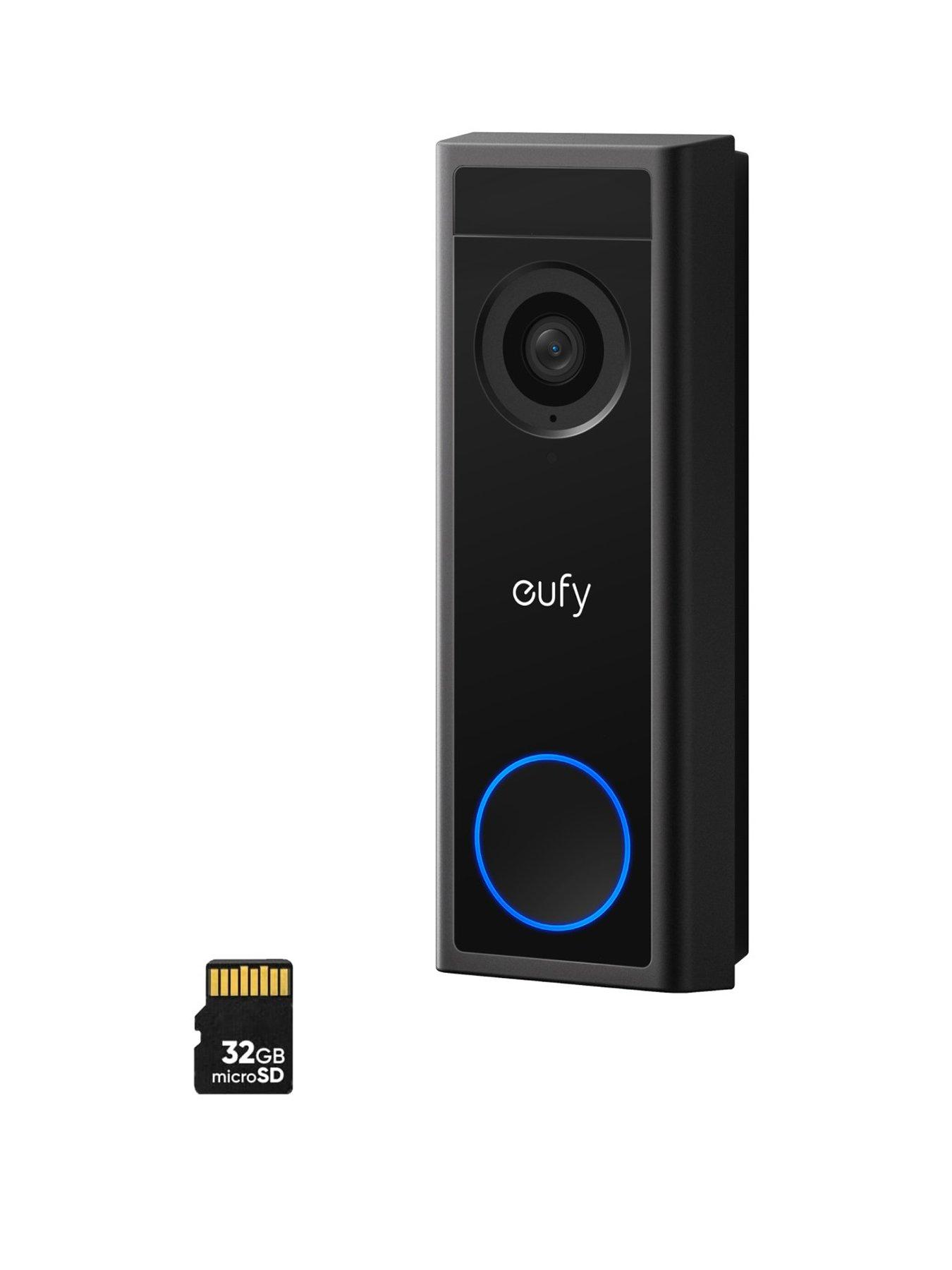 Image 1 of 7 of Eufy Video Doorbell C31 with 32GB Micro SD Card, Live Video Call, No Monthly Fee
