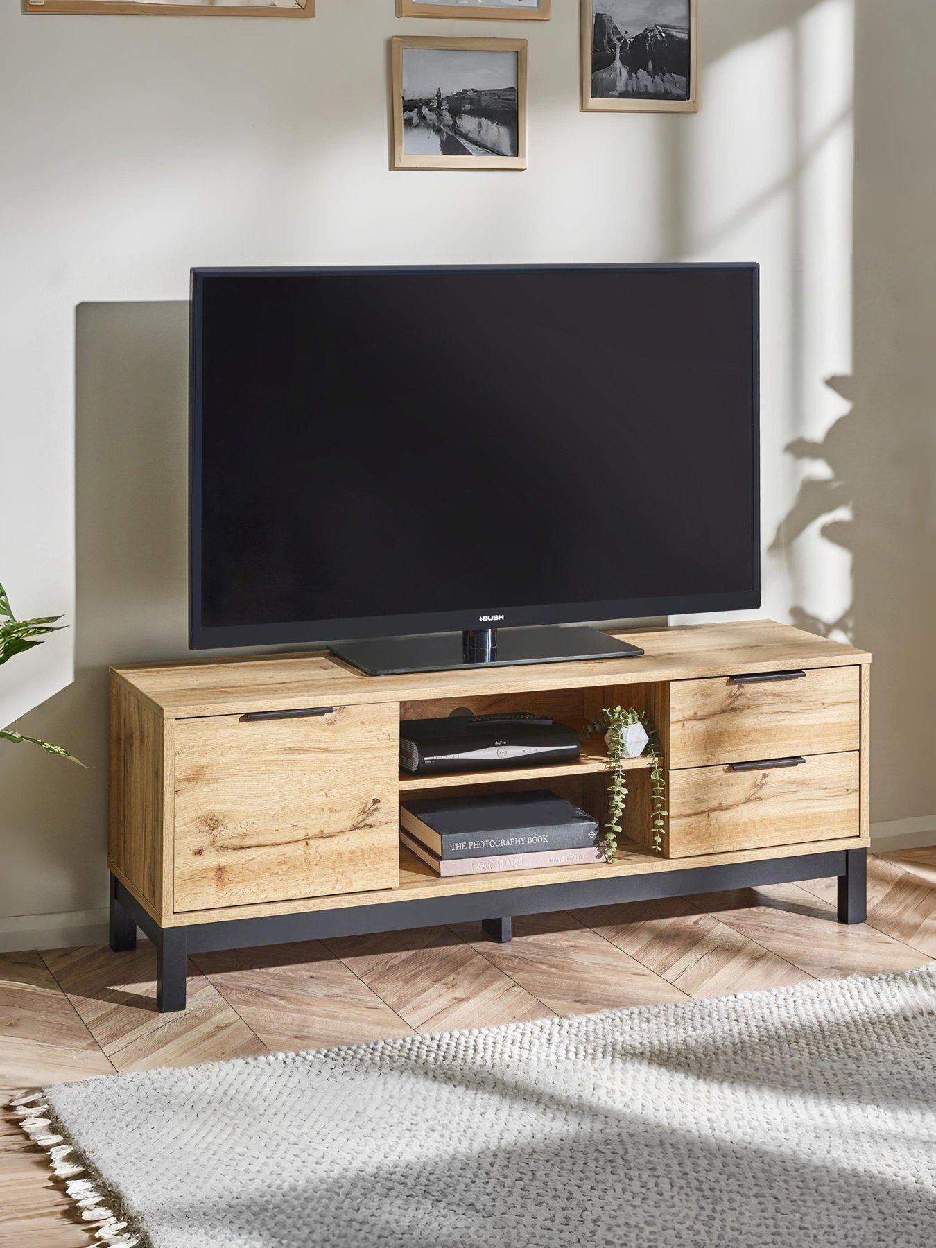 Julian Bowen Bali TV Unit - Light Oak