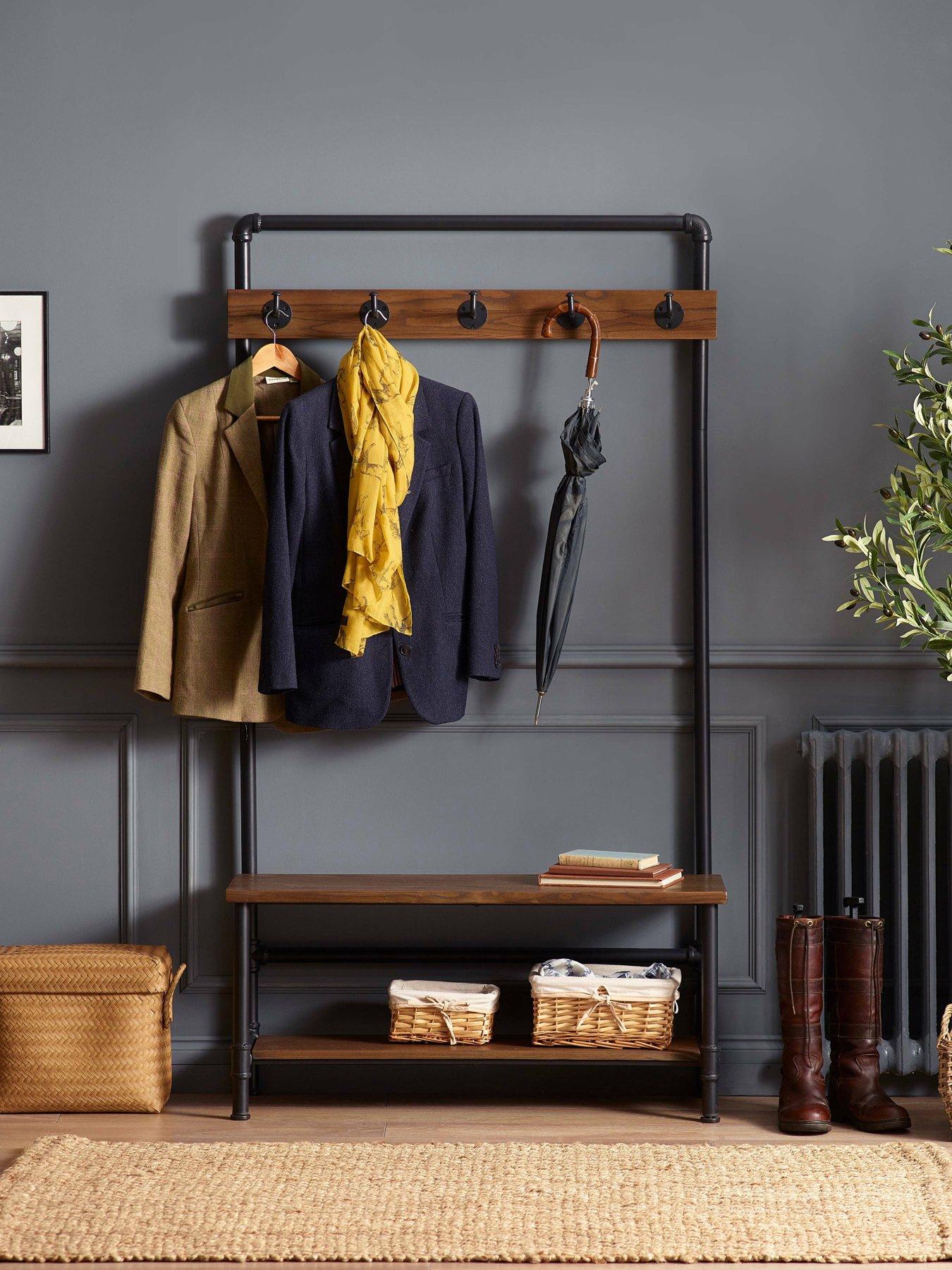 Julian Bowen Boston Hallway Stand With Bench