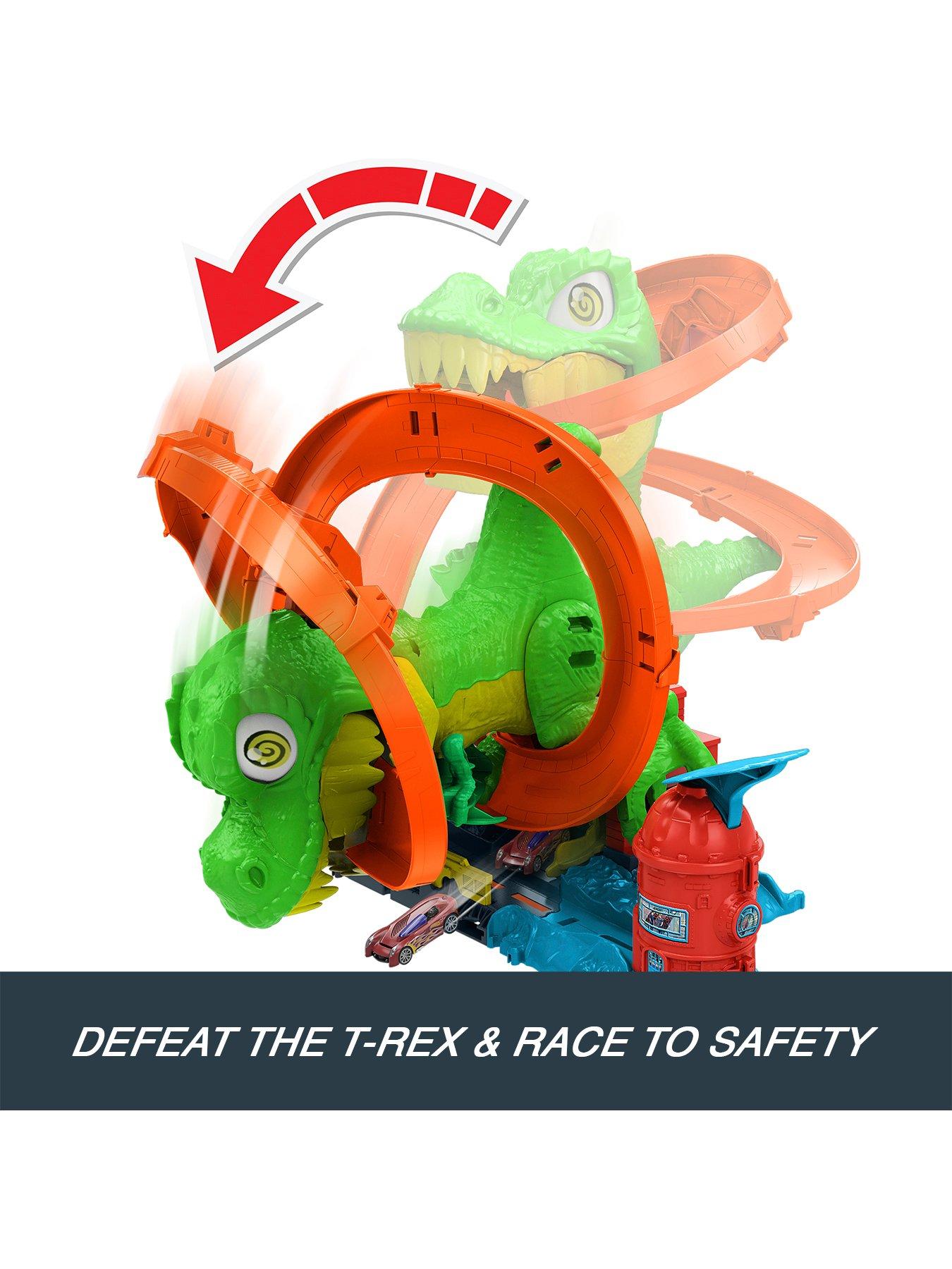 Image 5 of 8 of Hot Wheels City T-Rex Blaze Battle