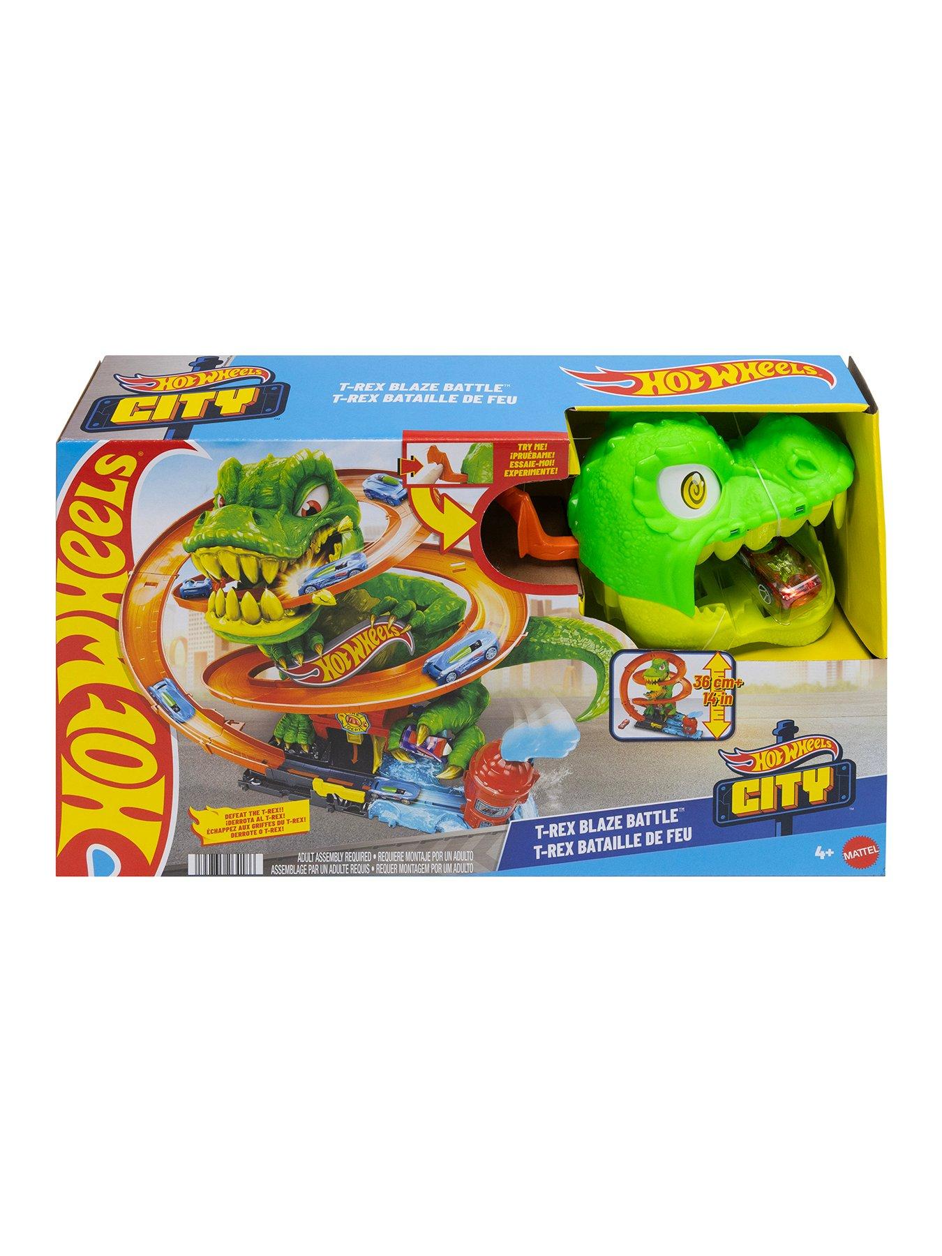 Image 7 of 8 of Hot Wheels City T-Rex Blaze Battle