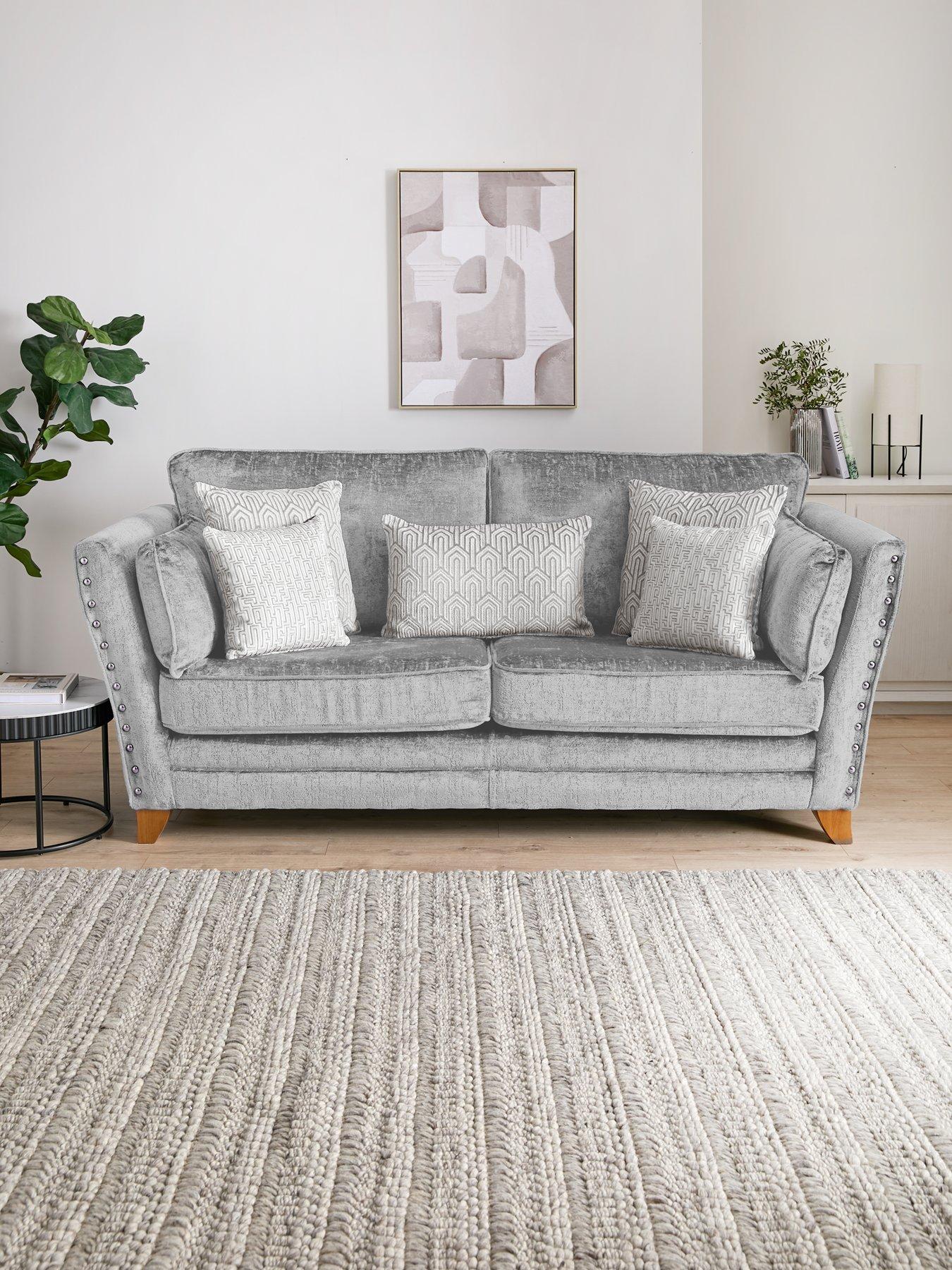 Very Home Lavello Fabric 3 Seater Sofa