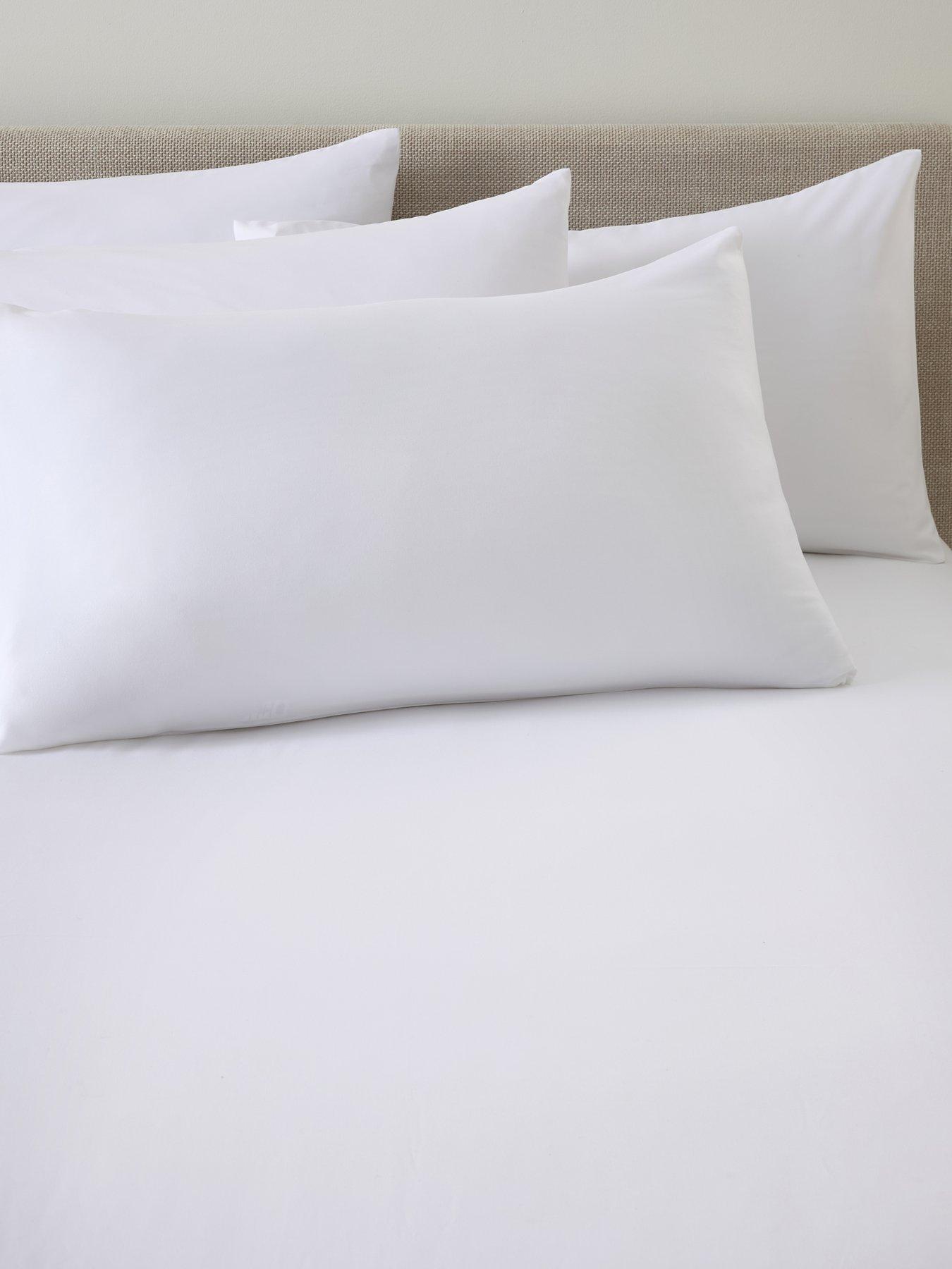The Very Collection Super Soft Easy Iron Pack of 4 Pillowcases
