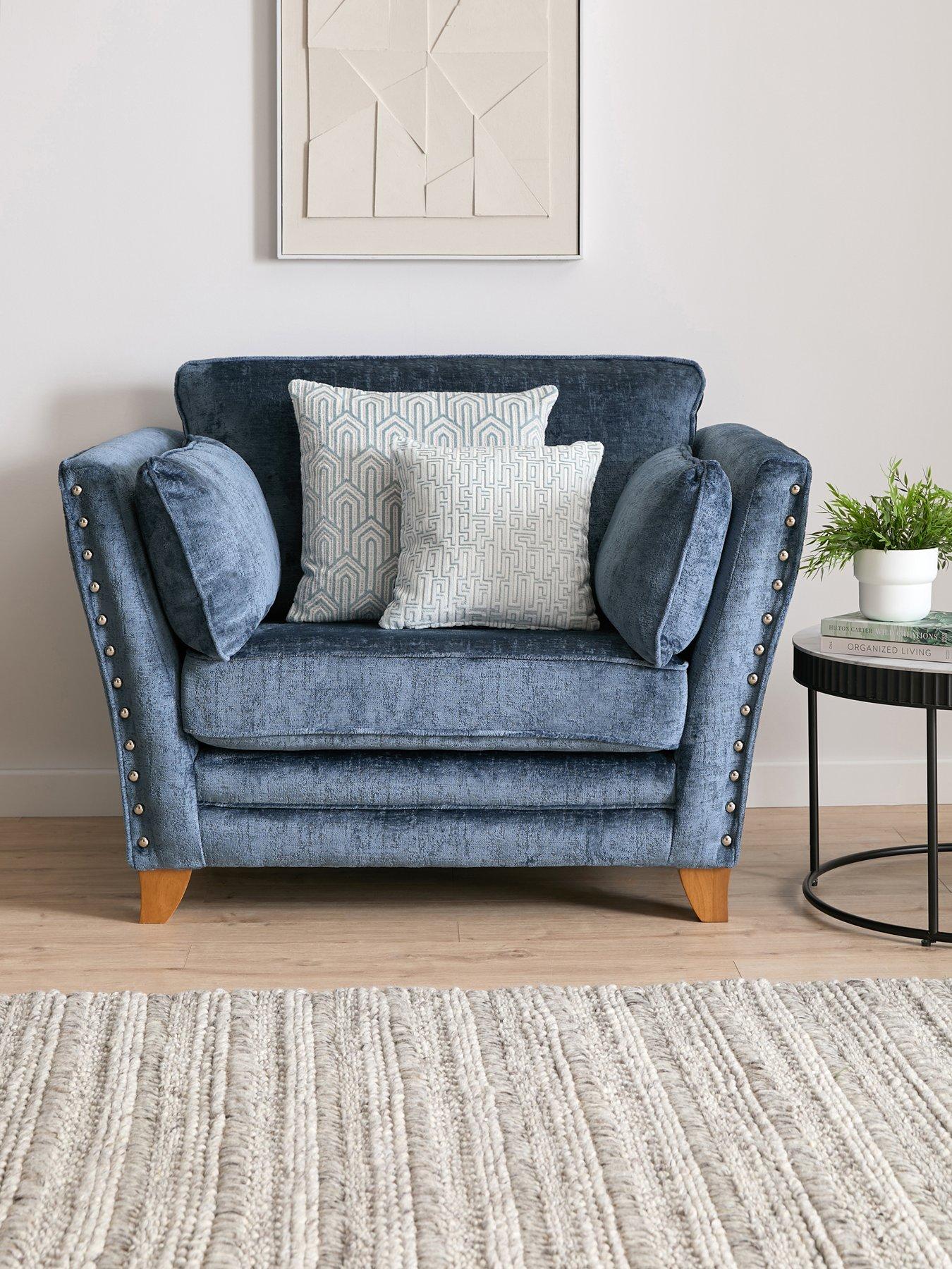 Image 1 of 6 of Very Home Lavello Fabric Love Chair