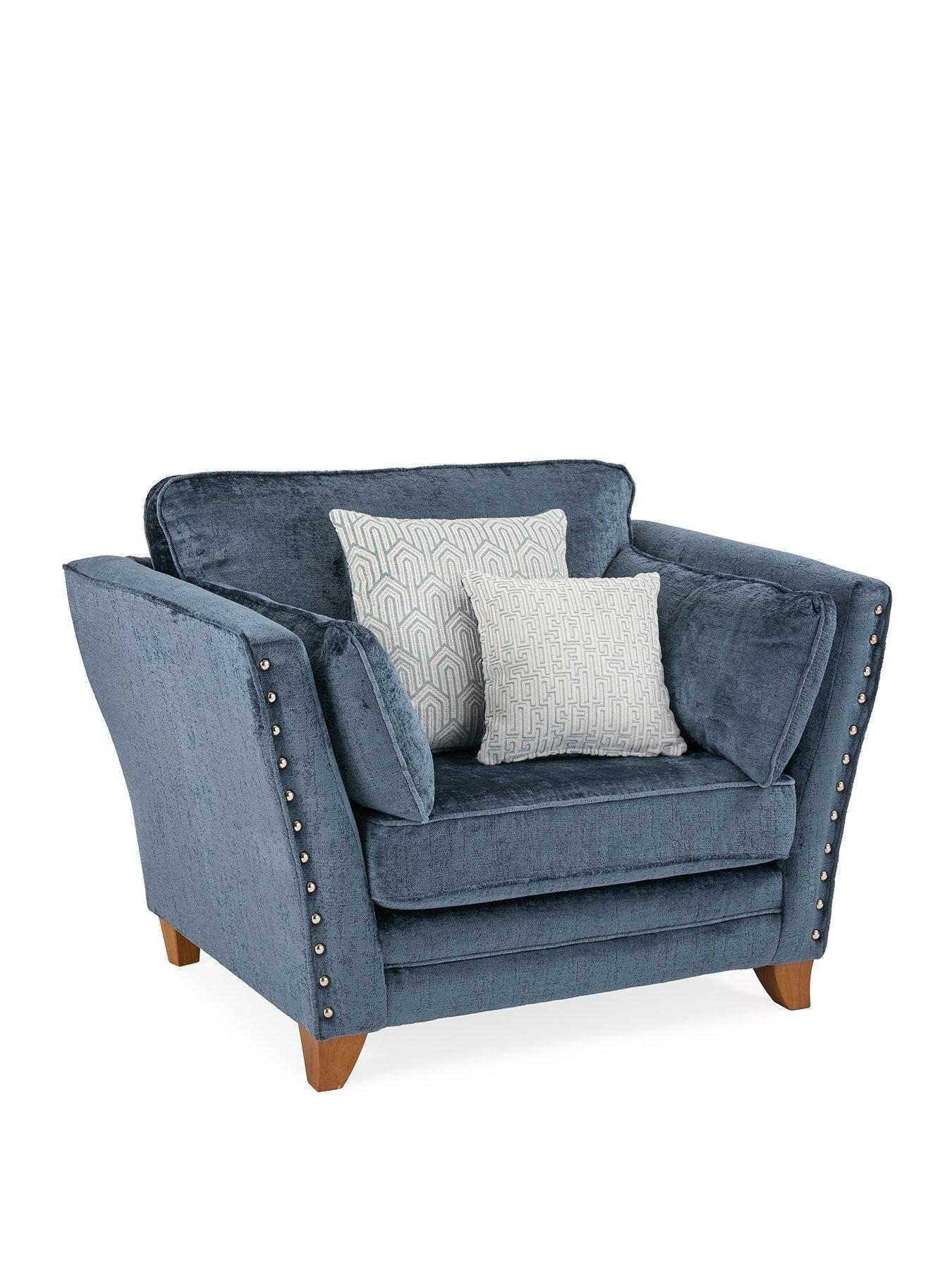 Image 3 of 6 of Very Home Lavello Fabric Love Chair