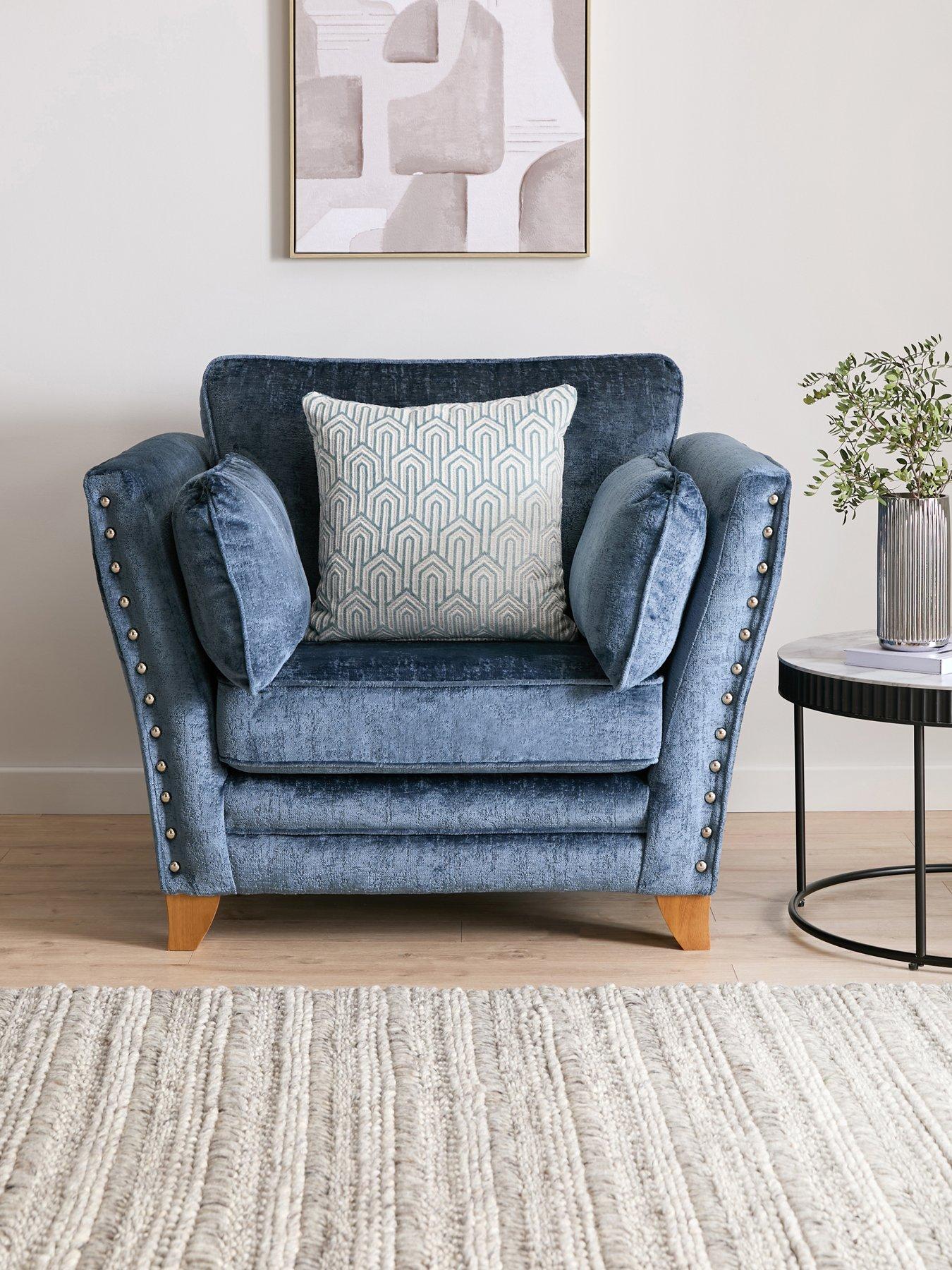 Image 1 of 6 of Very Home Lavello Fabric Armchair