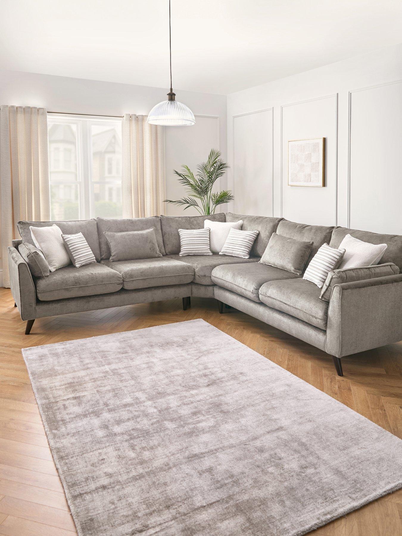 The Very Collection Sanremo Fabric Corner Group Sofa - Made in the UK