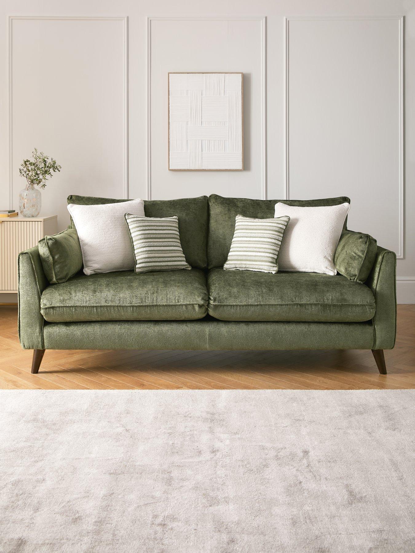 Image 1 of 6 of Very Home Sanremo 3 Seater Sofa&nbsp;- Made in the UK