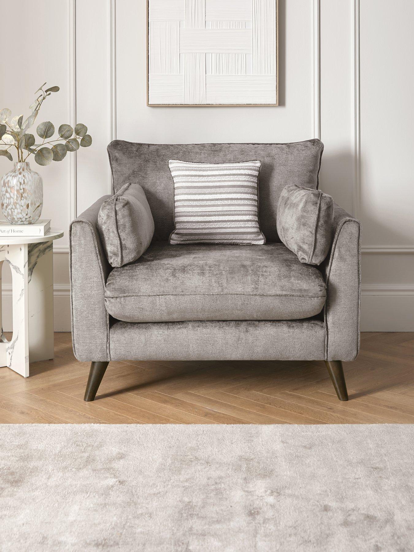 The Very Collection Sanremo Fabric Armchair - Made in the UK
