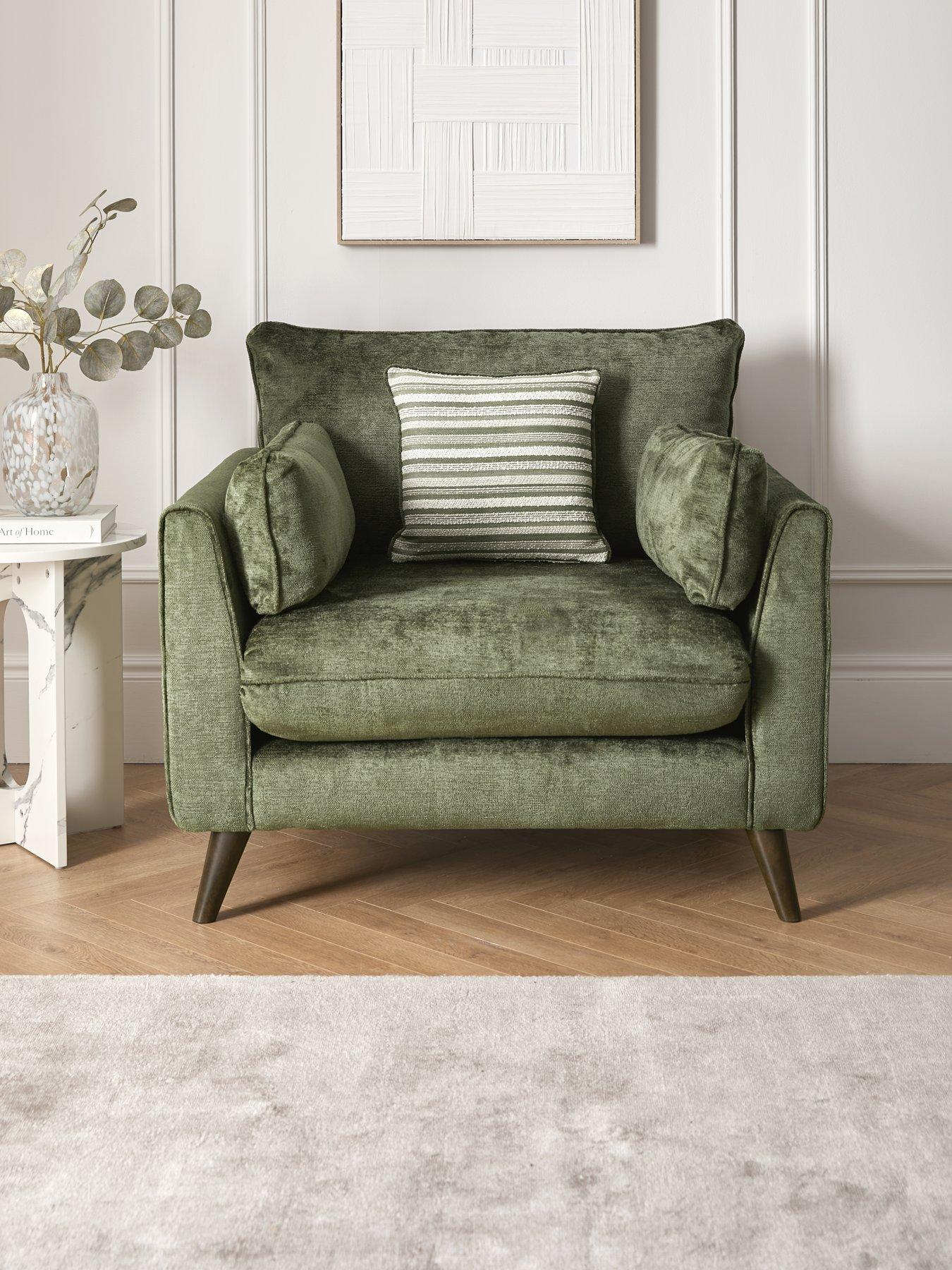undefined Sanremo Fabric Armchair - Made in the UK