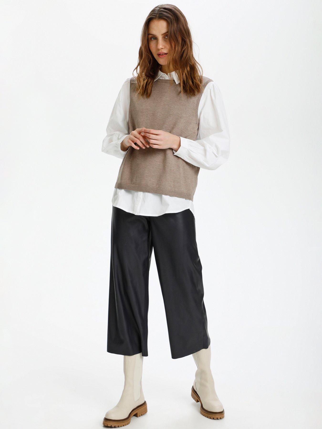  image of saint-tropez-mila-vest-neutral-beige