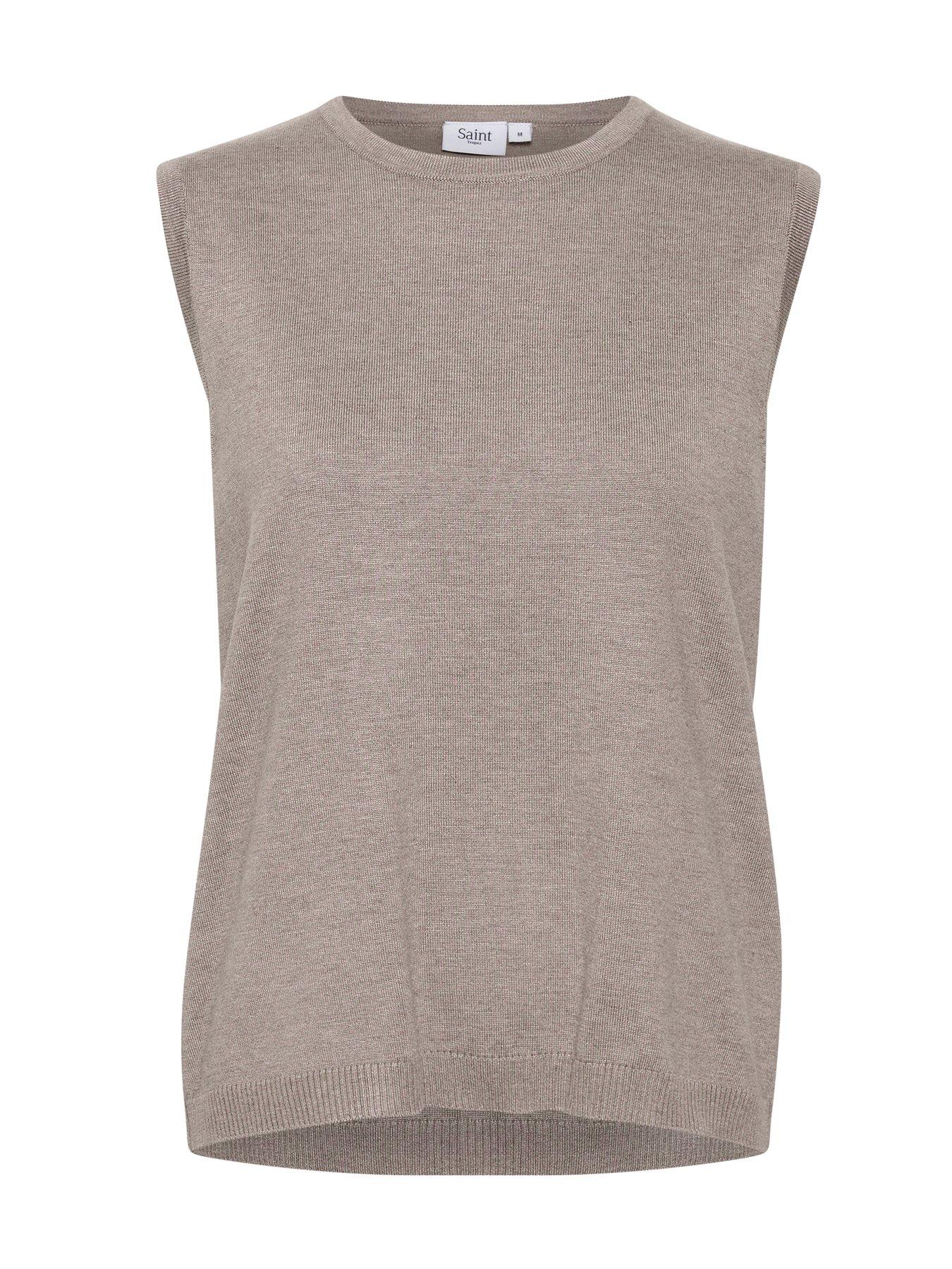  image of saint-tropez-mila-vest-neutral-beige