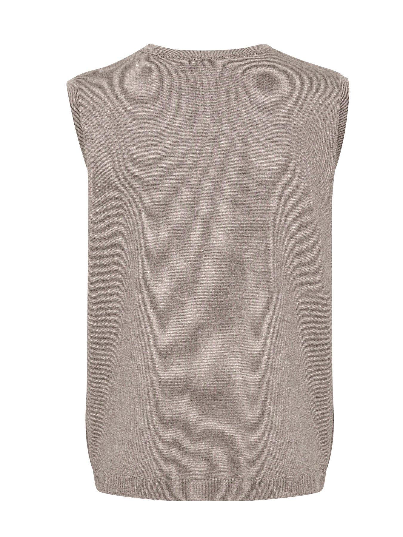  image of saint-tropez-mila-vest-neutral-beige