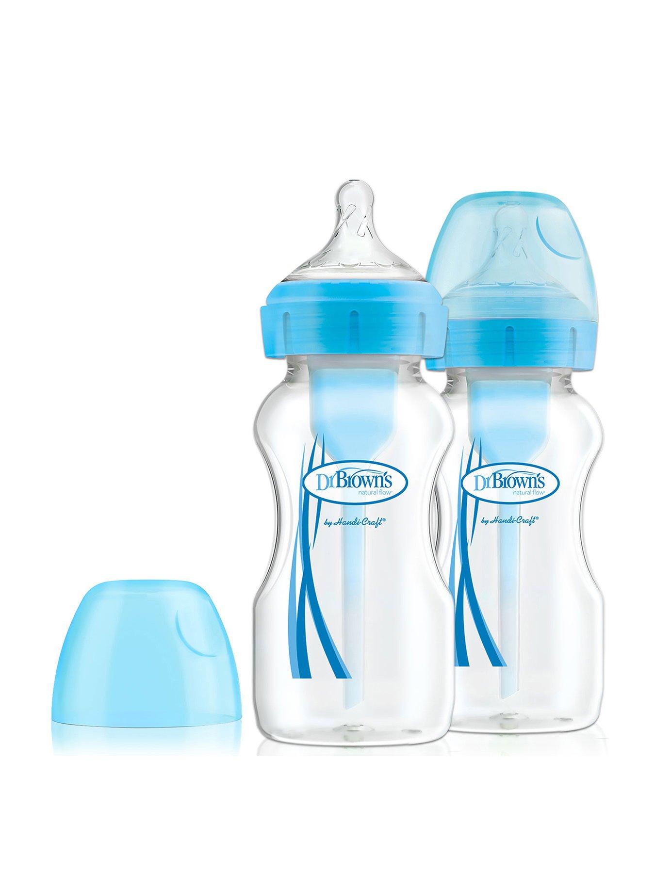 undefined Options+ 270ml Feeding Bottles 270ml 2 Pack, Blue