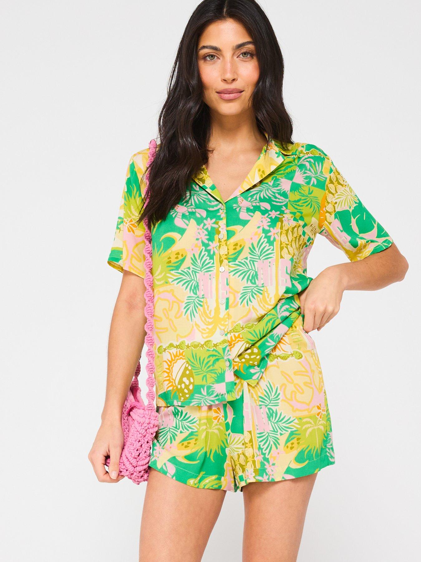 v-by-very-short-sleeve-beach-co-ord-shirt-print