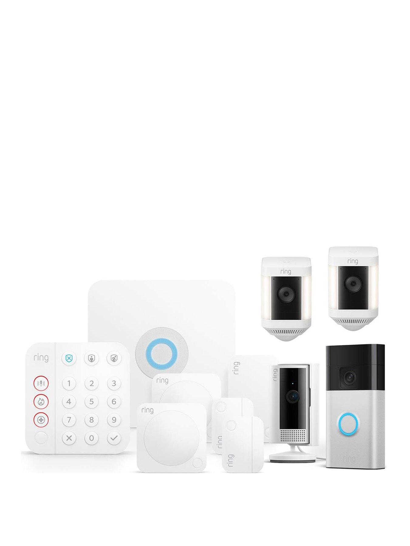 RING D.I.Y 11 Piece Whole Home Security Solution Alarm Bundle