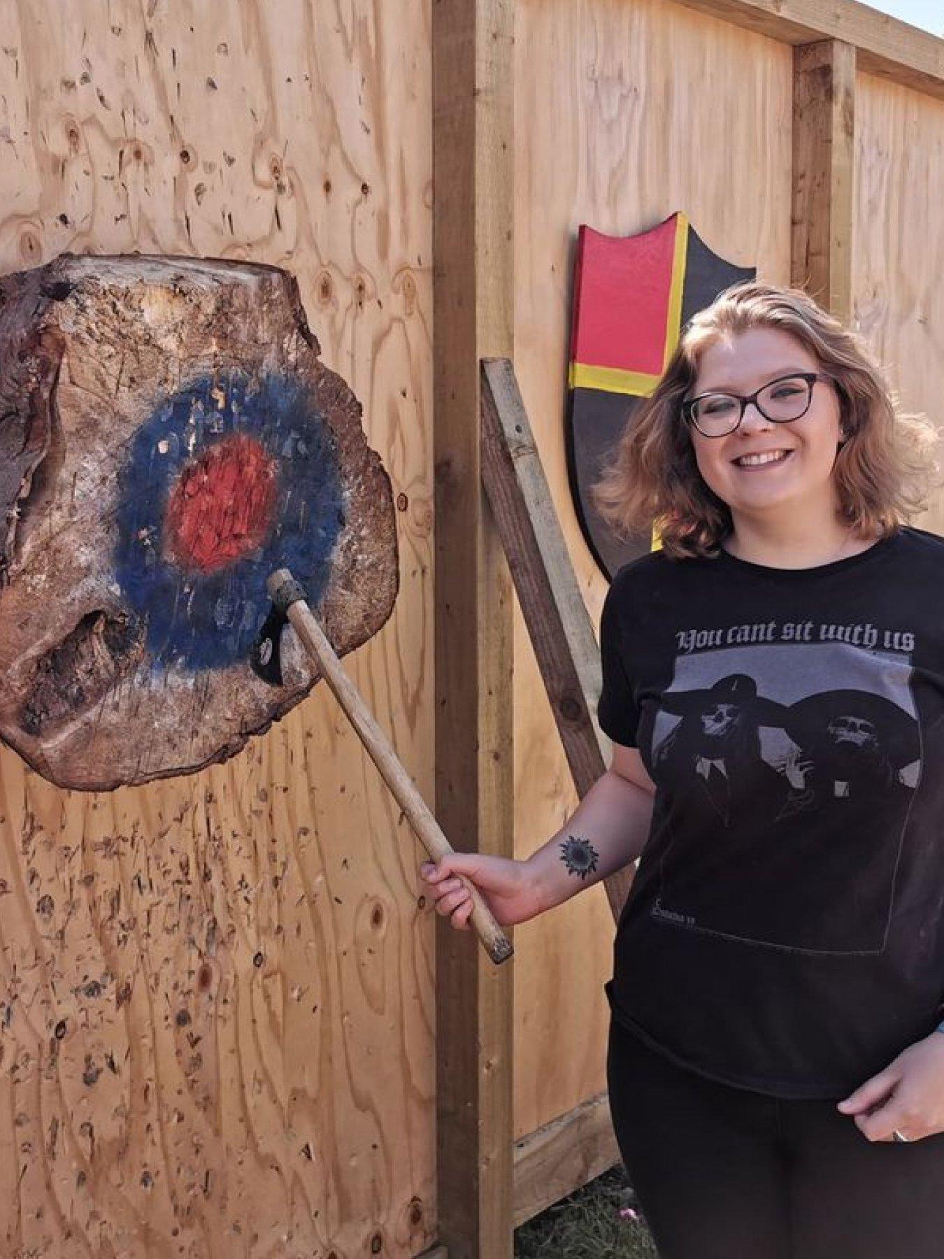 Image 2 of 4 of Virgin Experience Days Winter Two Night Adventure Glamping Escape with Axe Throwing or Archery for Two at Wall Eden Farm