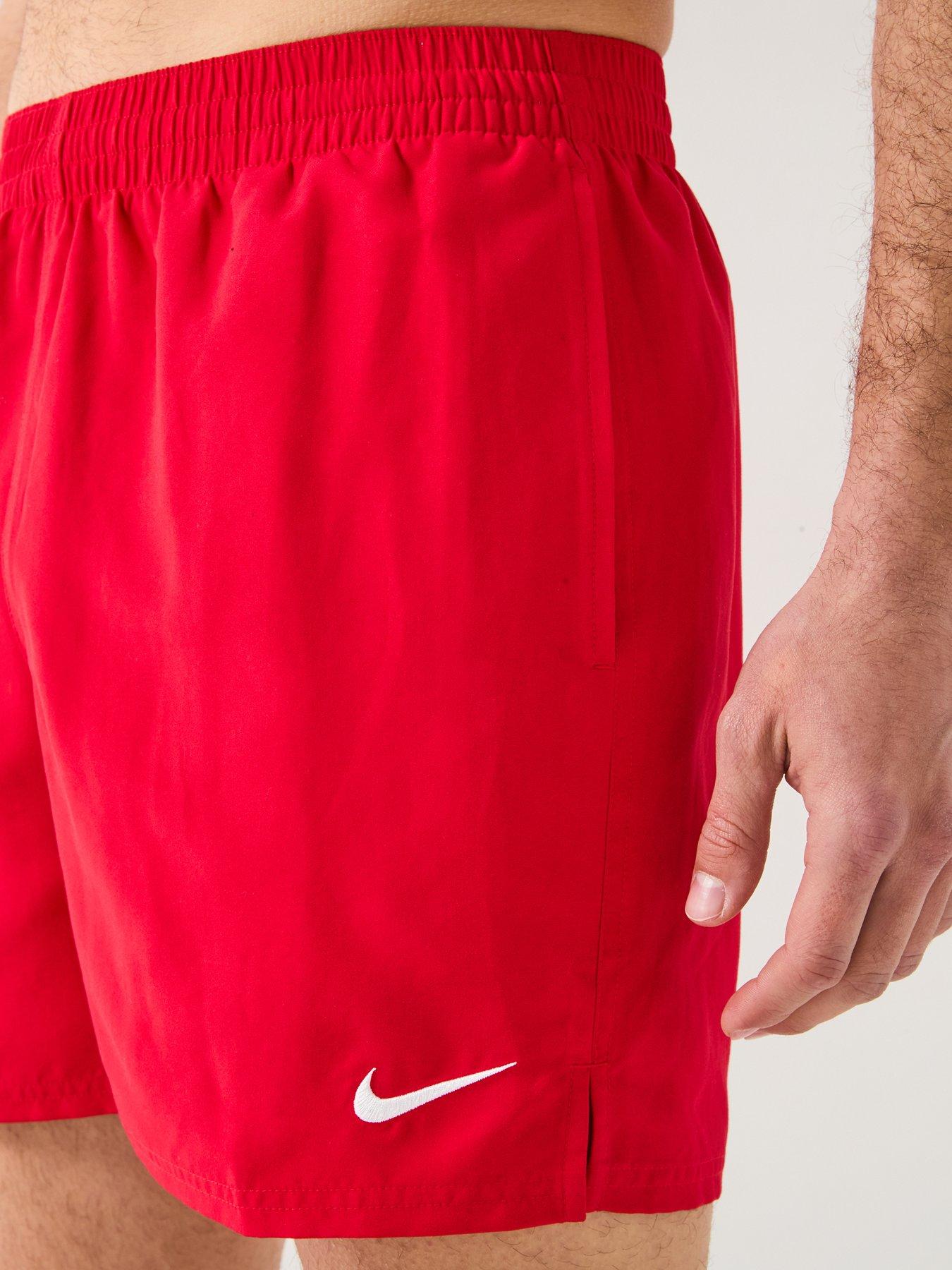 Image 4 of 4 of Nike Mens Essential 5 Inch Volley Swim Short - Red