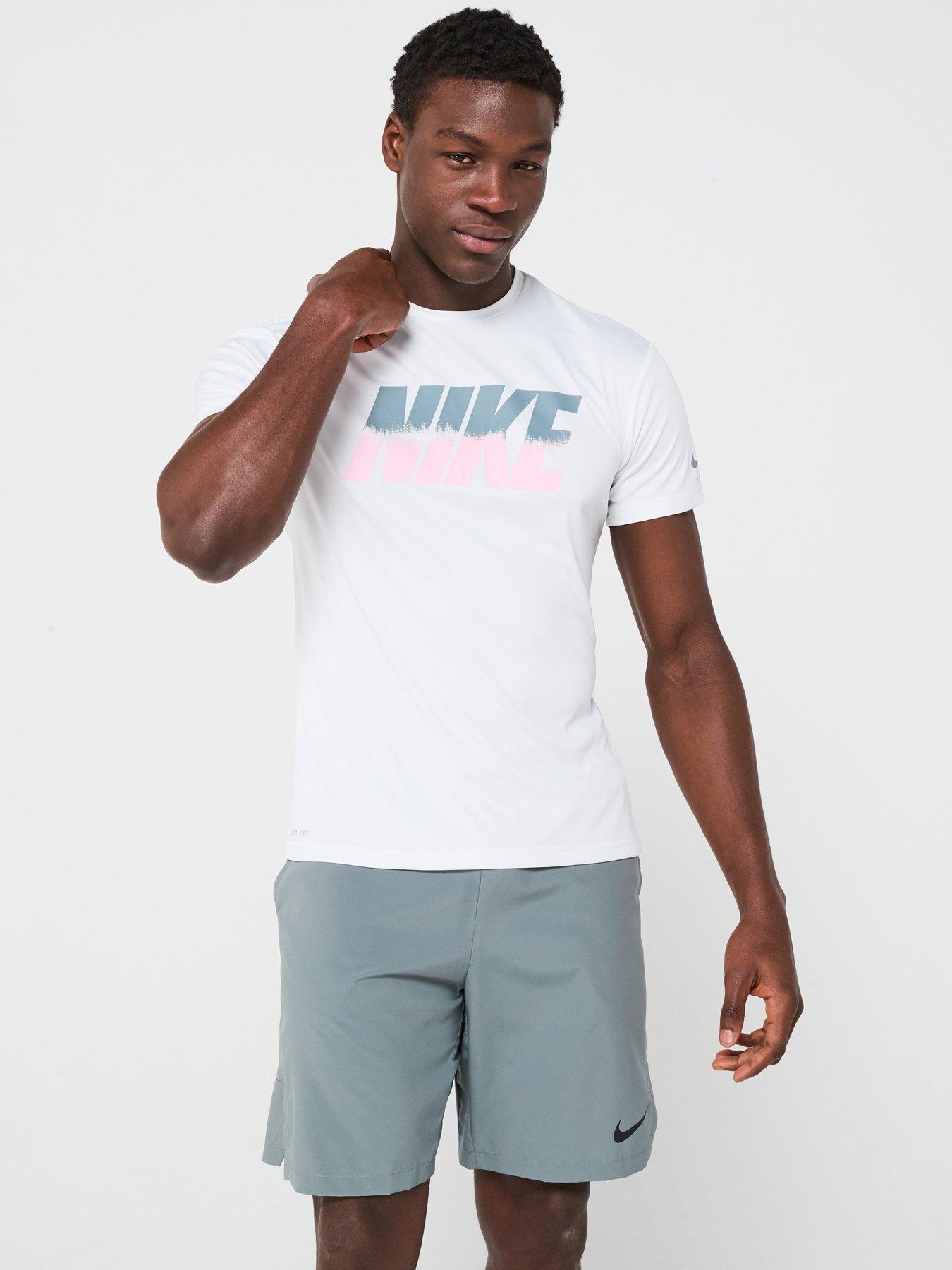 undefined Mens Ocean Merge Short Sleeve Hydroguard T Shirt - White