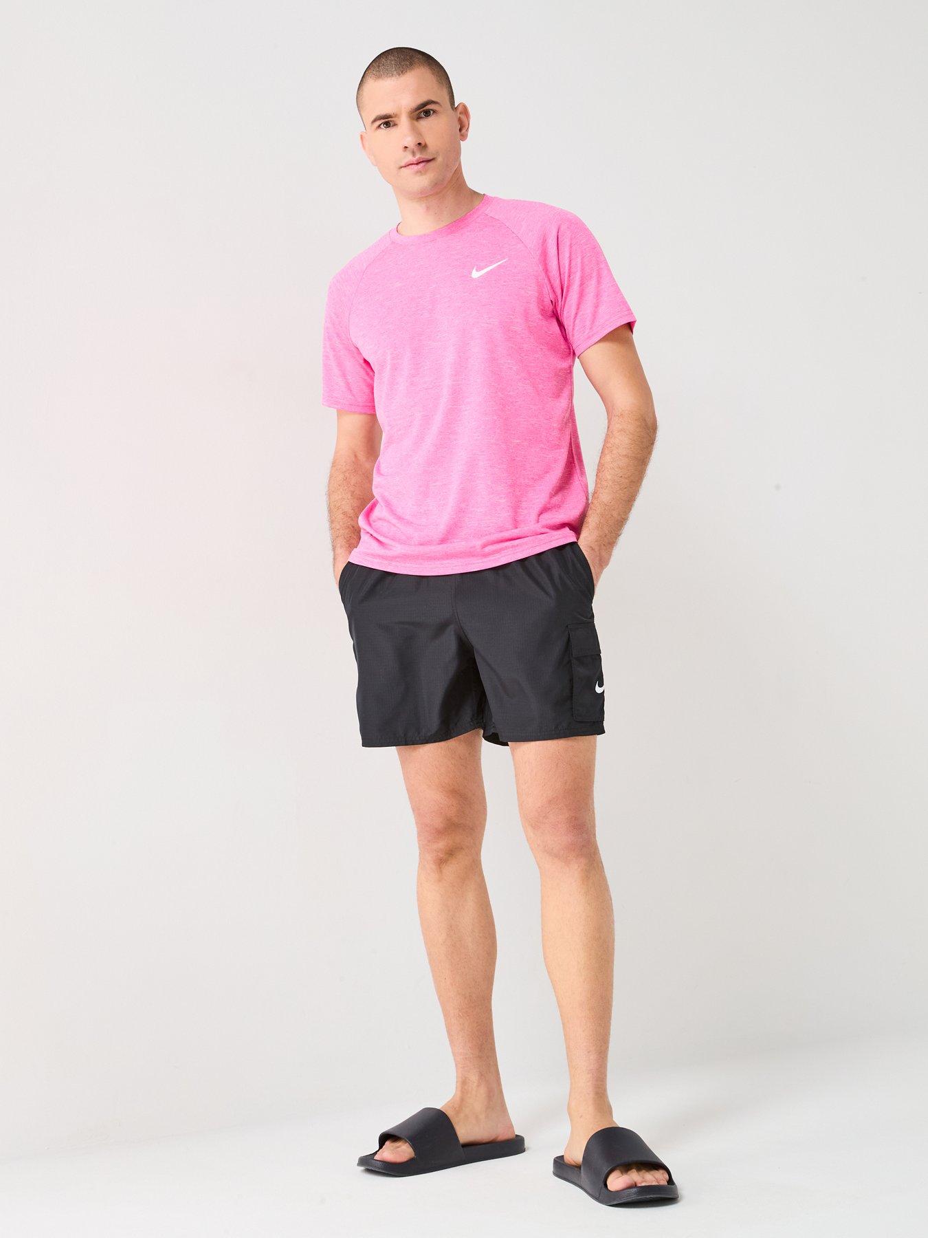  image of nike-mens-training-t-shirt-pink